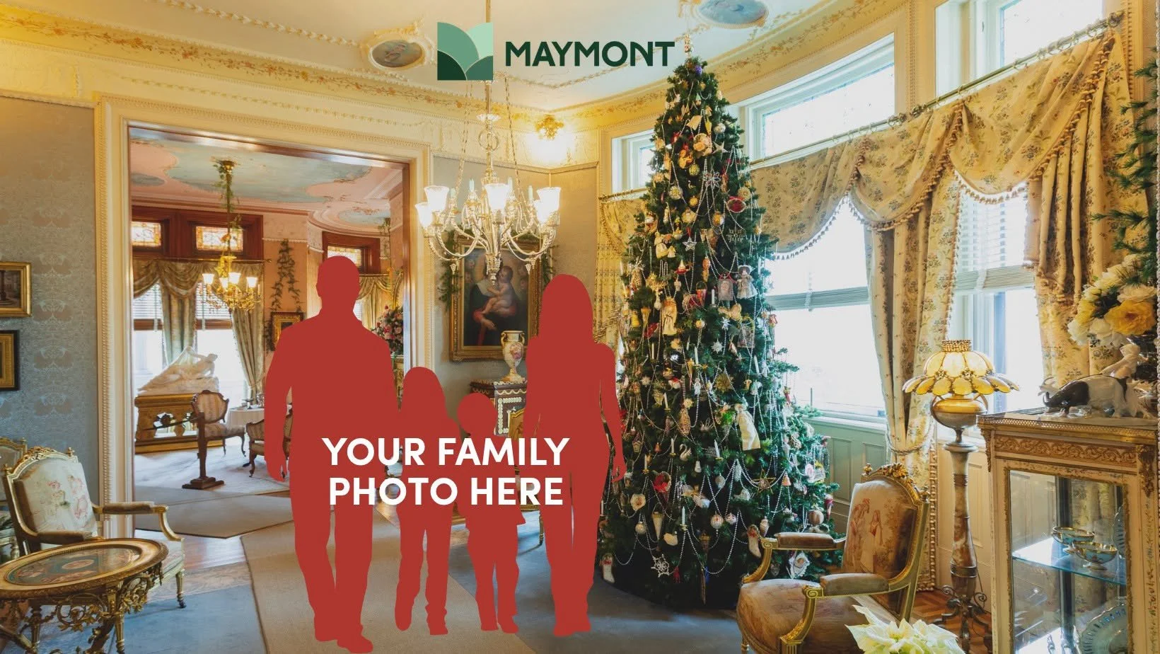 Holiday Photo Sessions at Maymont Mansion