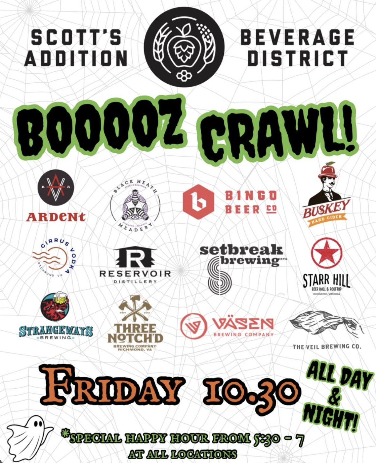 Scott's Addition Booooz Crawl