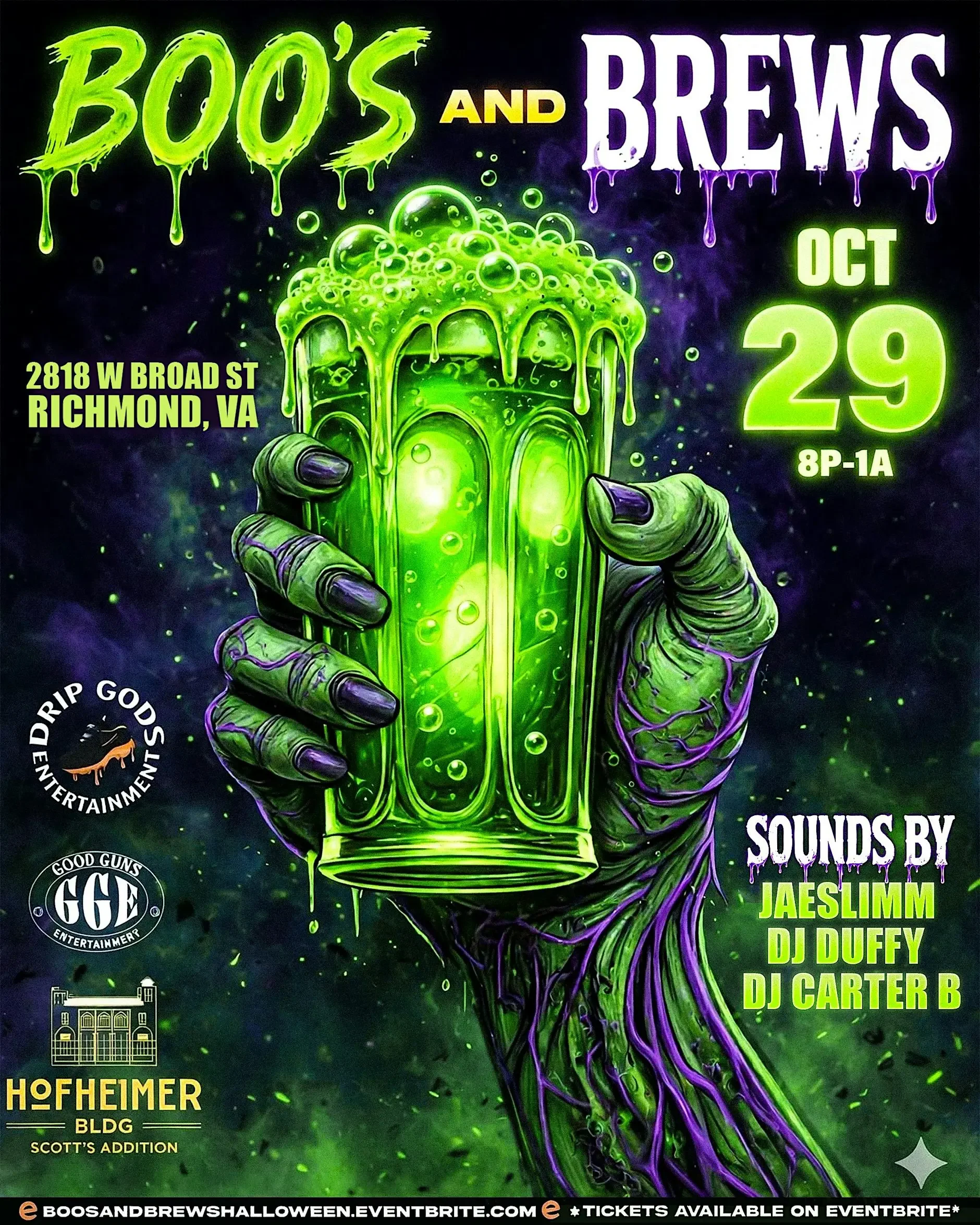 Boo’s &amp; Brews @ Harry’s at Hofheimer