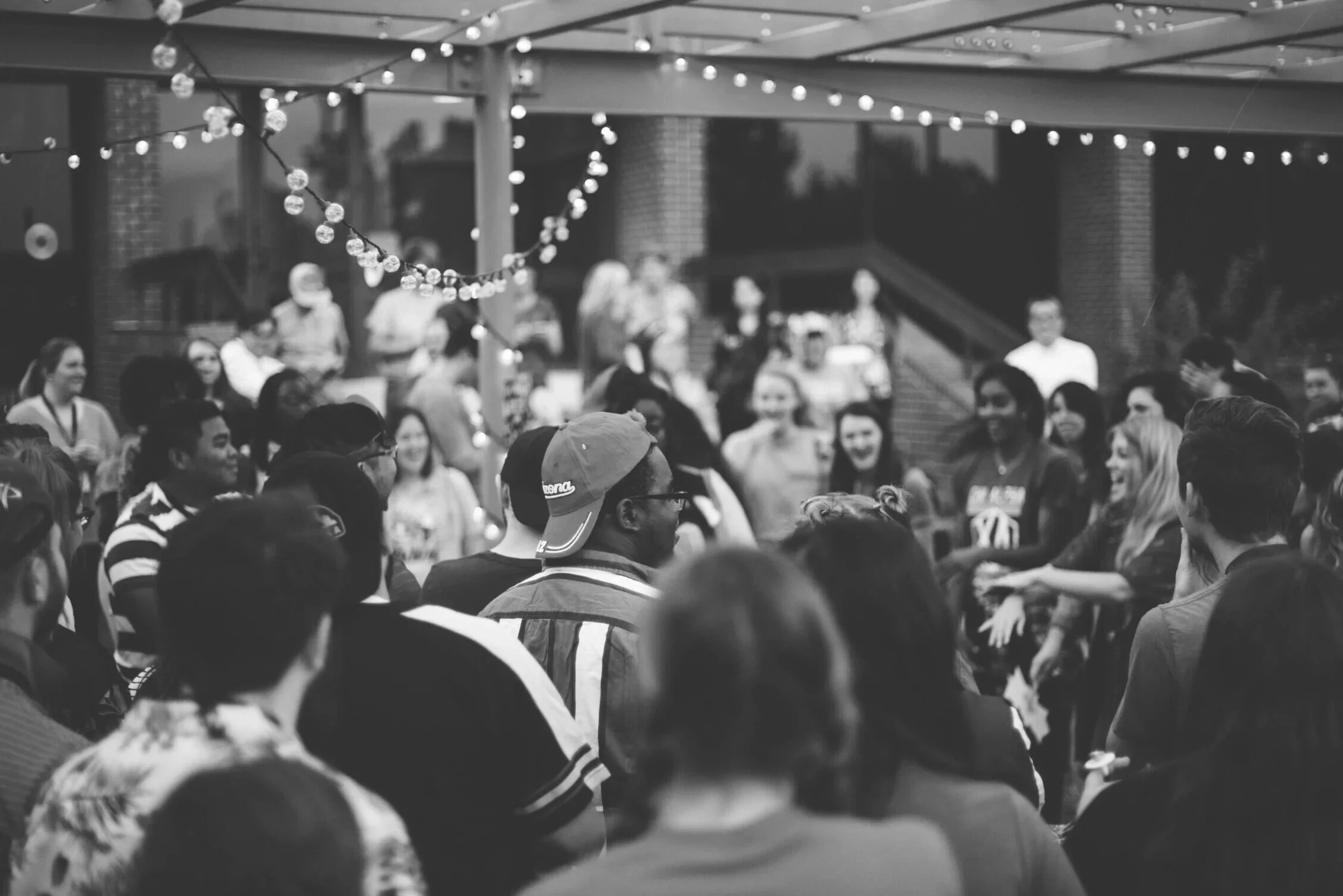 a crowd of people at an outdoor event in Richmond.webp
