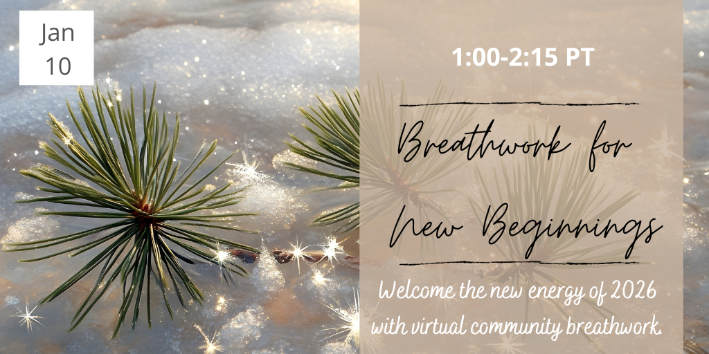 Breathwork for New Beginnings: 2026 New Year Virtual Breathwork Circle 