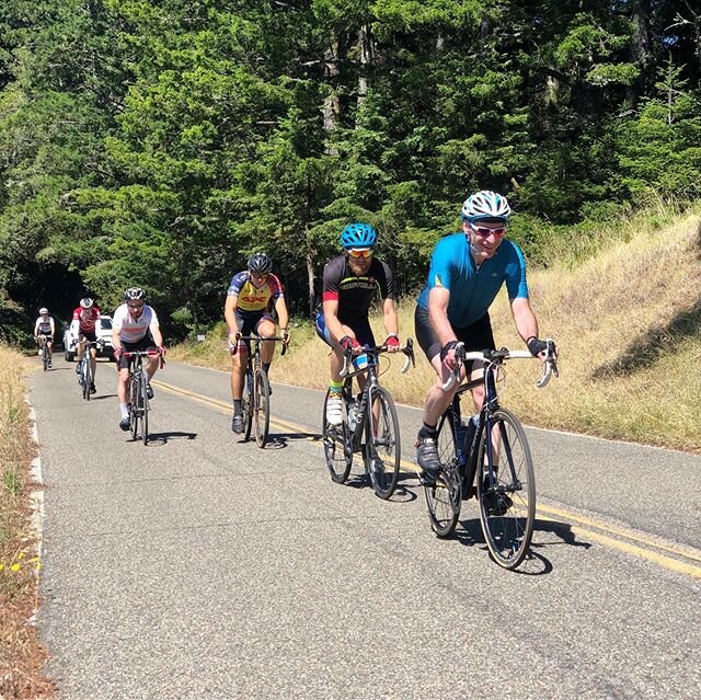 Bespoke riders club in effect. Join us every Saturday meet at the shop at 7:45 for coffee we leave by 8:15 sharp. Join our Strava club for routes. https://www.strava.com/clubs/bespokecyclessf #ridehardorgohome #custombike #bikefit