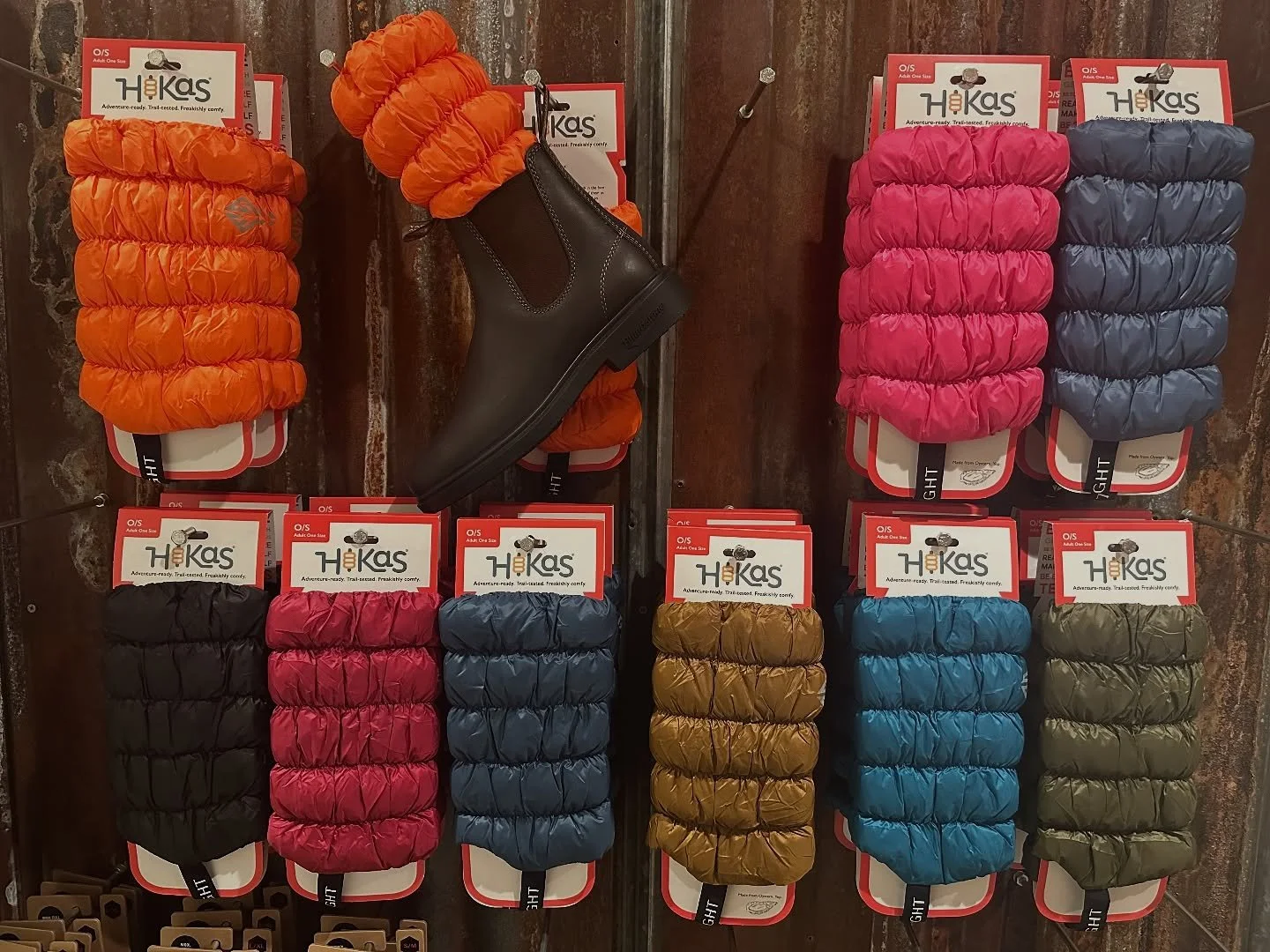 They&rsquo;ve arrived @gearenvie HIkas.  Stay warm and cozy with these gaiters. #mysthelena #sthelenaca #downtownsthelena #sportago #shoplocal #napavalley #sthelenachamberca @sthelenaca @visitnapavalley #travel