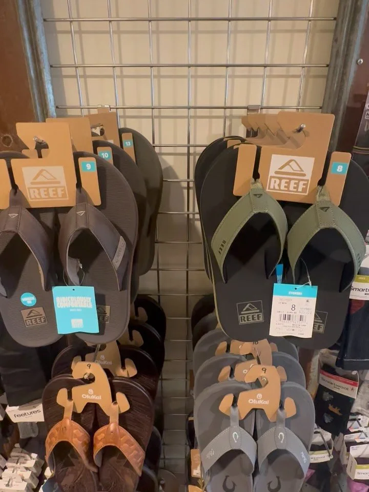 Sandals season is officially here! New kicks from @reef @rainbowsandals @olukai @birkenstockusa #mysthelena #sthelenaca #downtownsthelena #sportago #shoplocal @napavalley @sthelenachamberca @sthelenaca @visitnapavalley