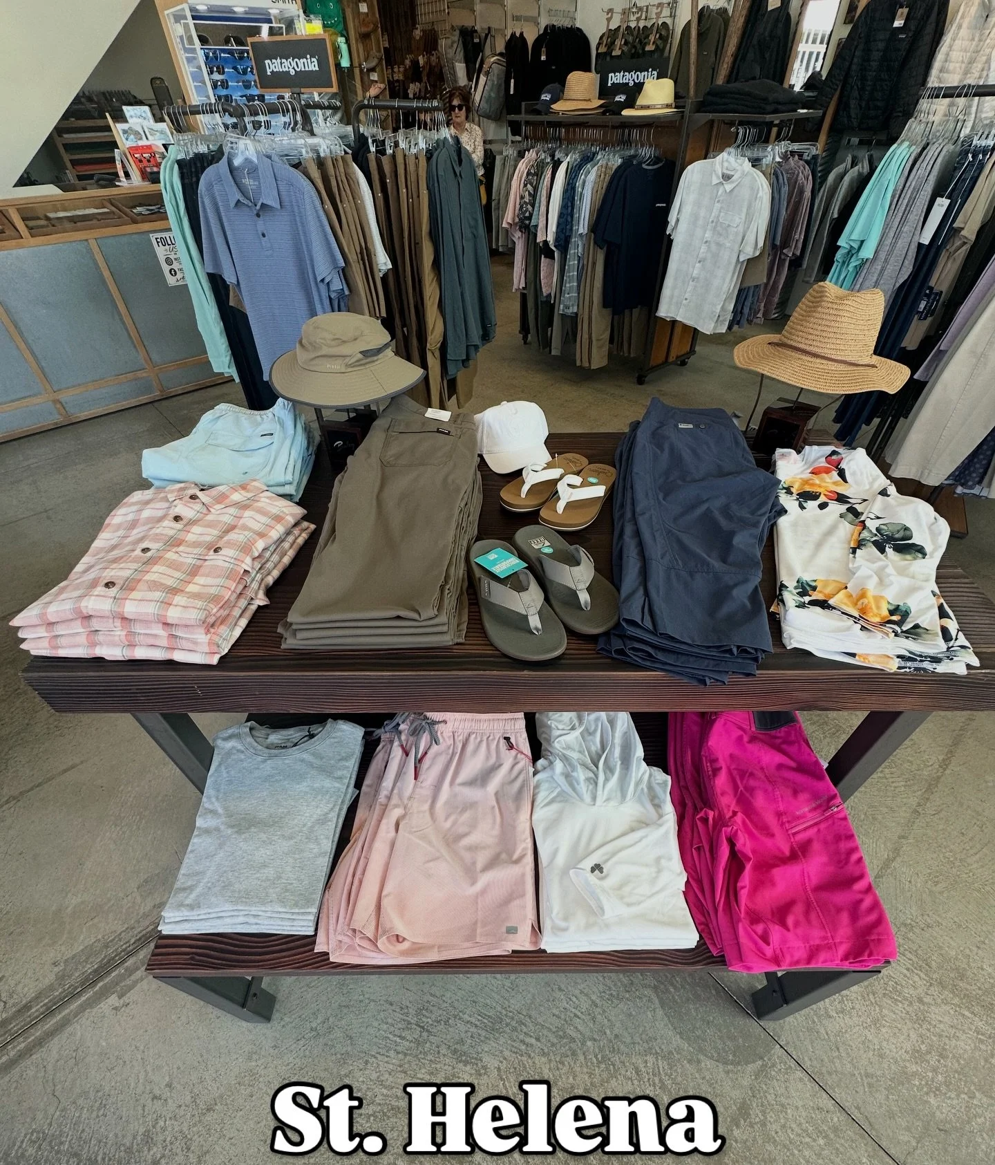 Fresh Summer styles @sthelenaca @krimsonklover @cova @reef @patagonia @pistildesigns @prana #shoplocal.
