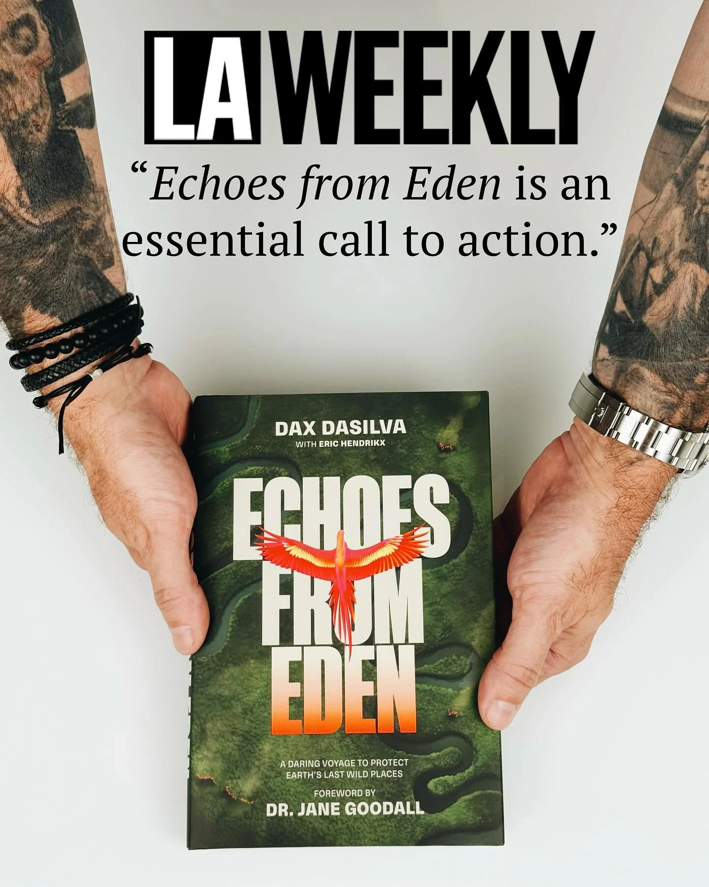 Lots of great reviews for Echoes from Eden 🌎🌱... and thanks to everyone who has preordered or RSVPd to attend our book launch events starting next week. Dax and I will be doing in-conversation + signings at the following locations:

September 2nd a
