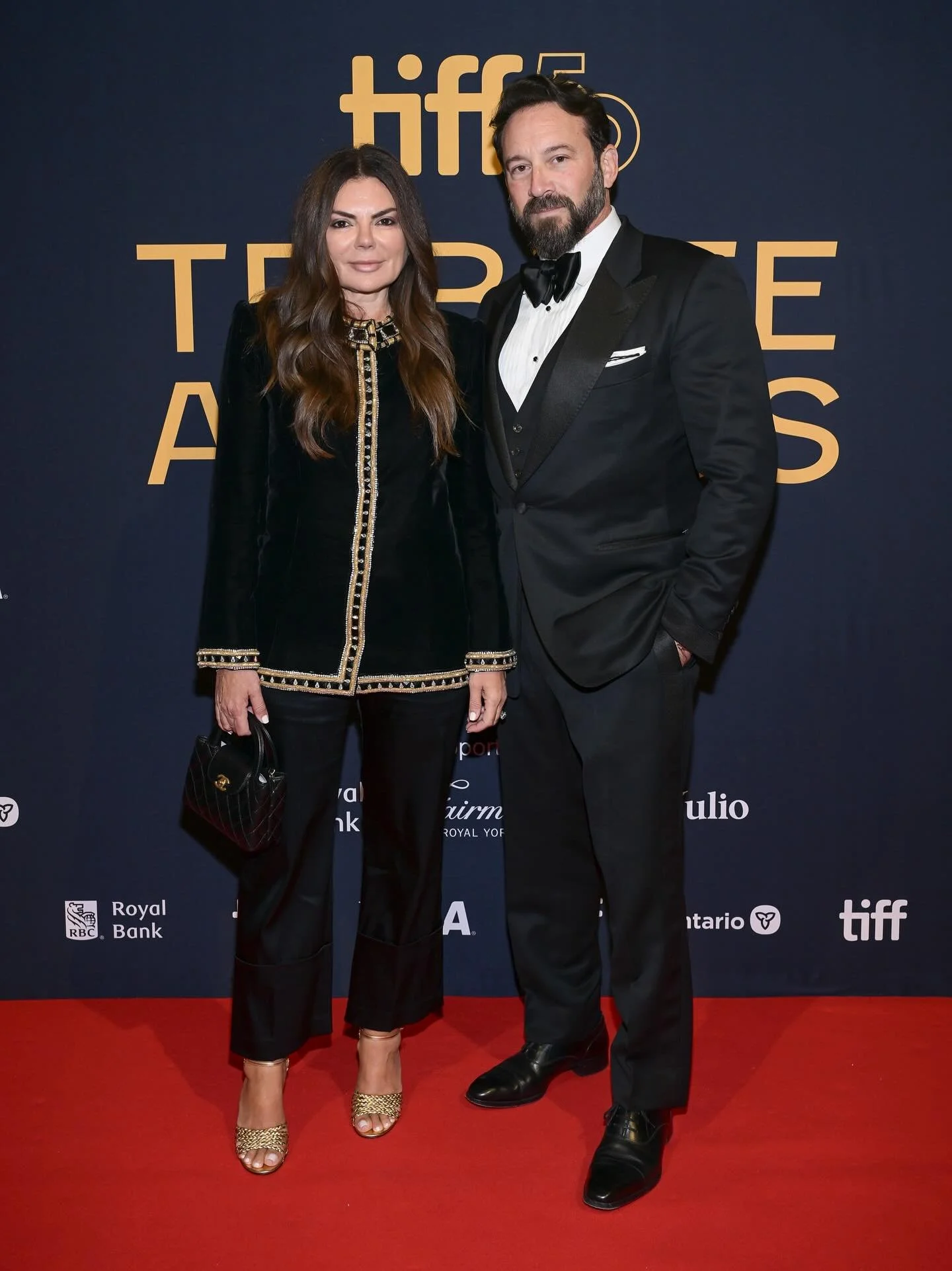 2025 TIFF Gala. Thank you @jeffreyremedios &amp; @luciaremedios 🖤🥂
.
Photos: @georgepimentel1