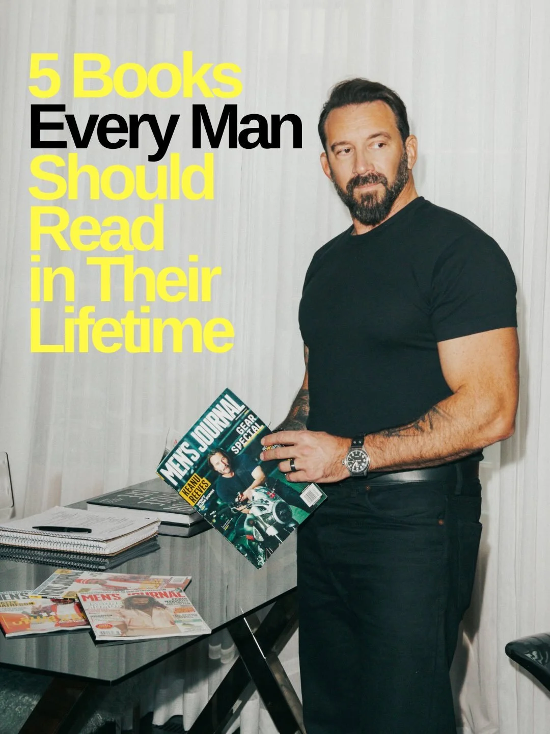 5 Books Every Man Should Read in His Lifetime

I&rsquo;ve read hundreds of books over the years. Some were entertaining. Some were informative. A handful genuinely changed the way I see the world.

If I could hand five books to every young man starti