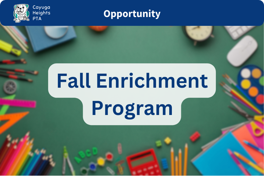 Enrichment Registration CLOSES!