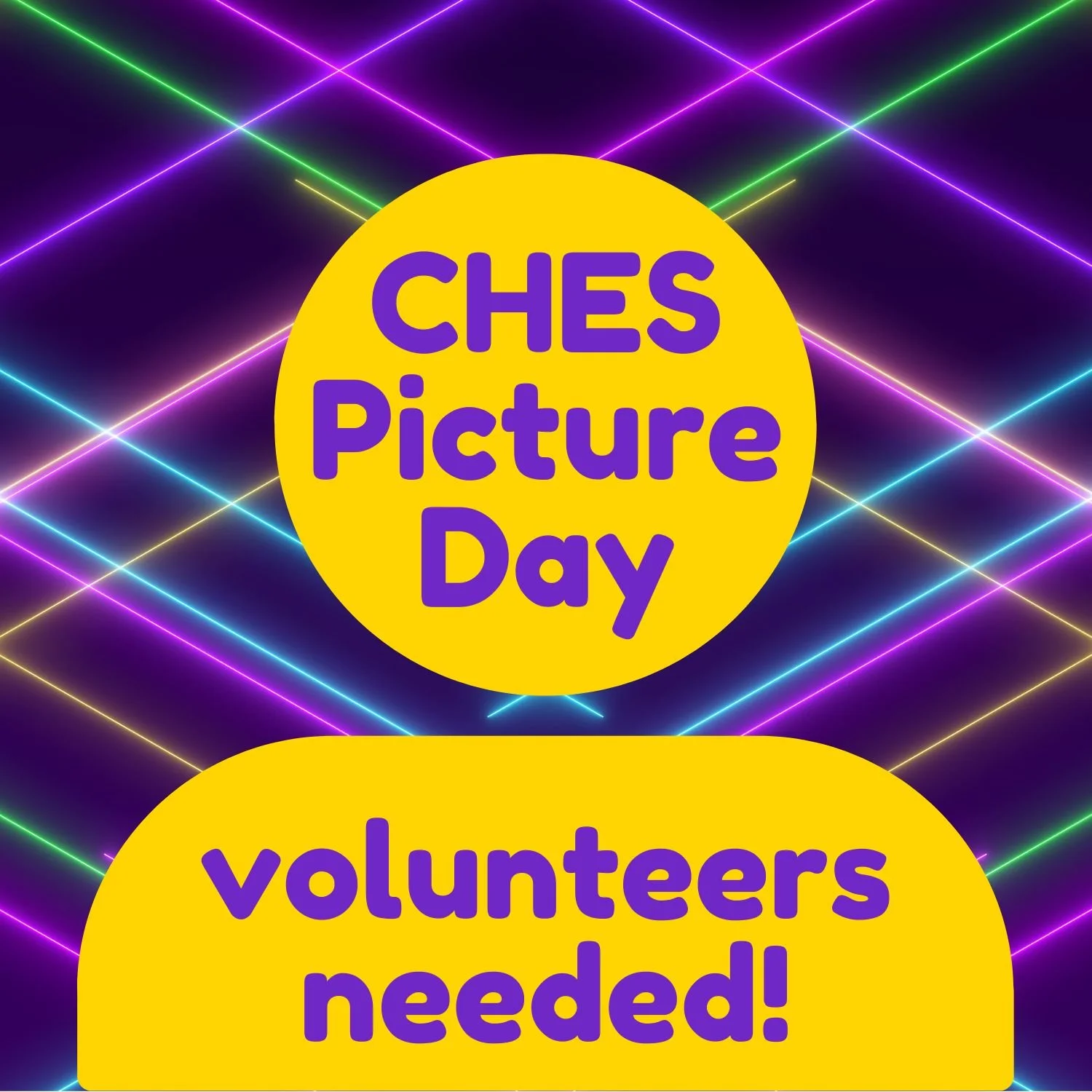 Picture Day (volunteers needed)!