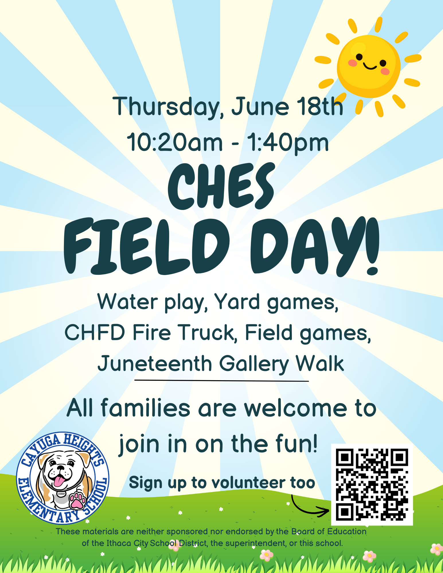 Field Day Thursday, June 18th!