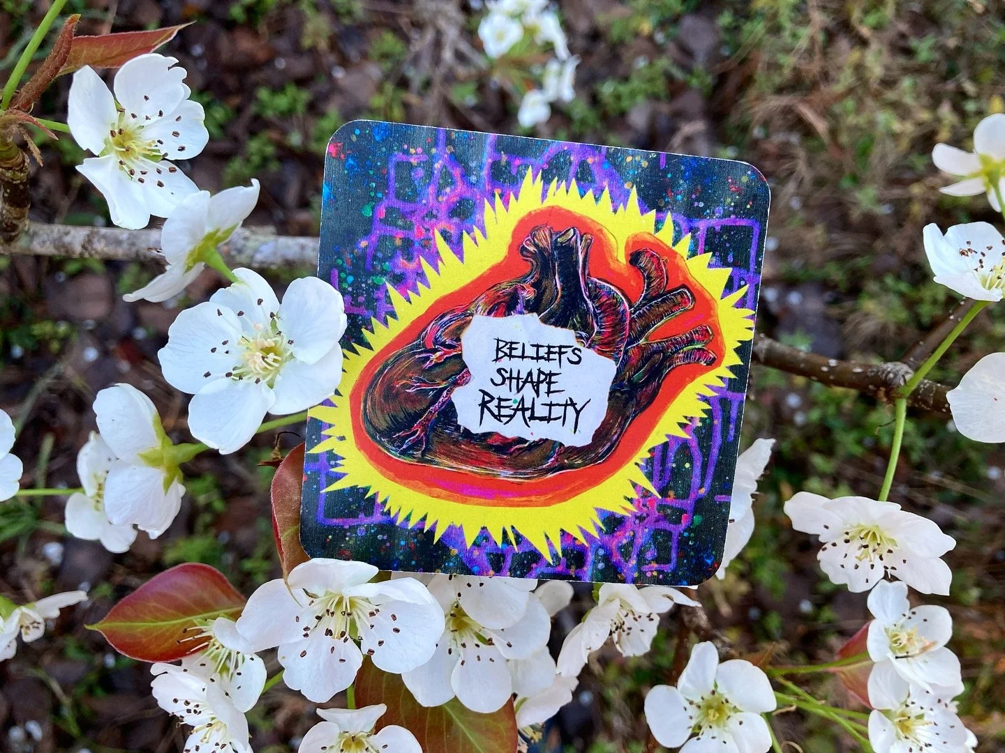 One thing I love about using oracle cards is how they help me reflect on things and find new meaning.

Last week I experienced an intense grief episode that lasted for days. I pulled some cards before the emotional storm hit and now that it&rsquo;s o