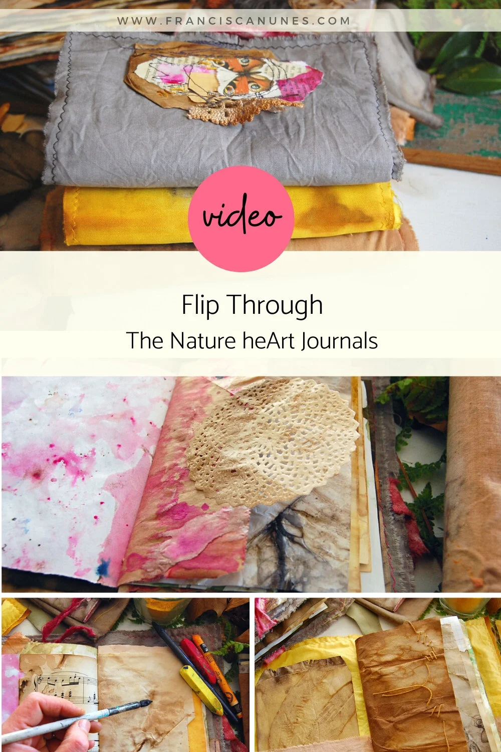 Flip Through The Nature heArt Journals