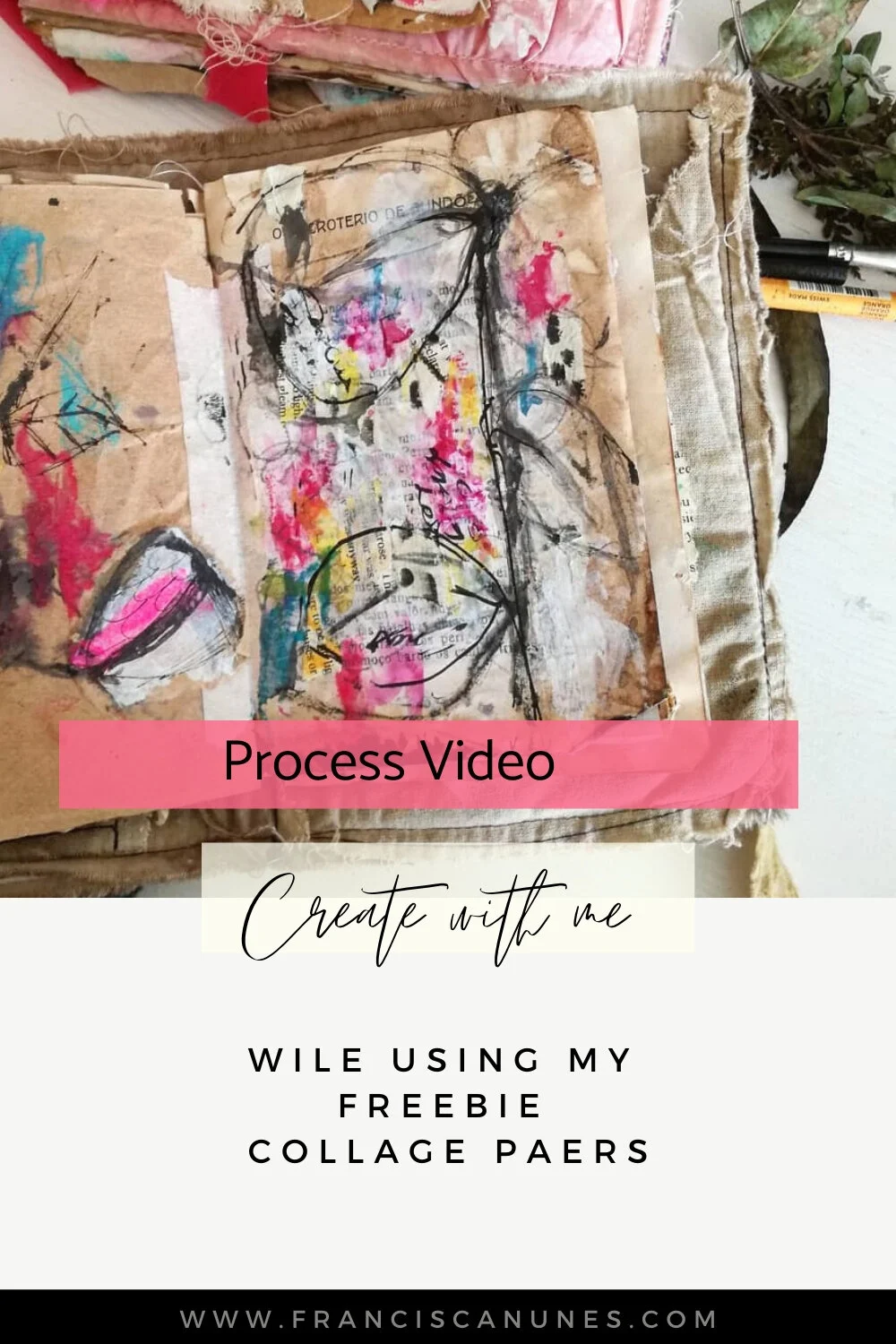  Create with me! Watch the process video!