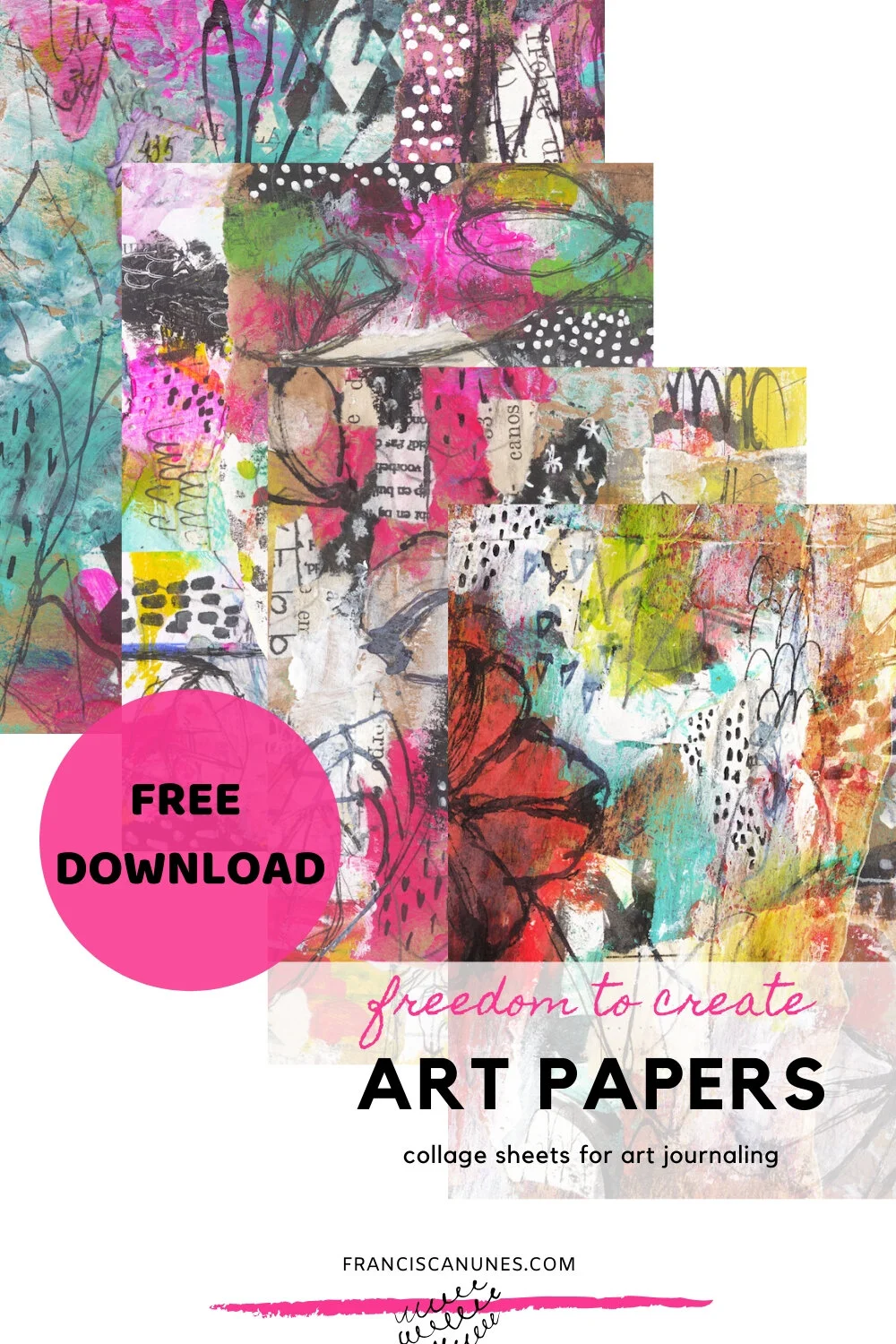 FREEBIE - Freedom to Create Art Papers