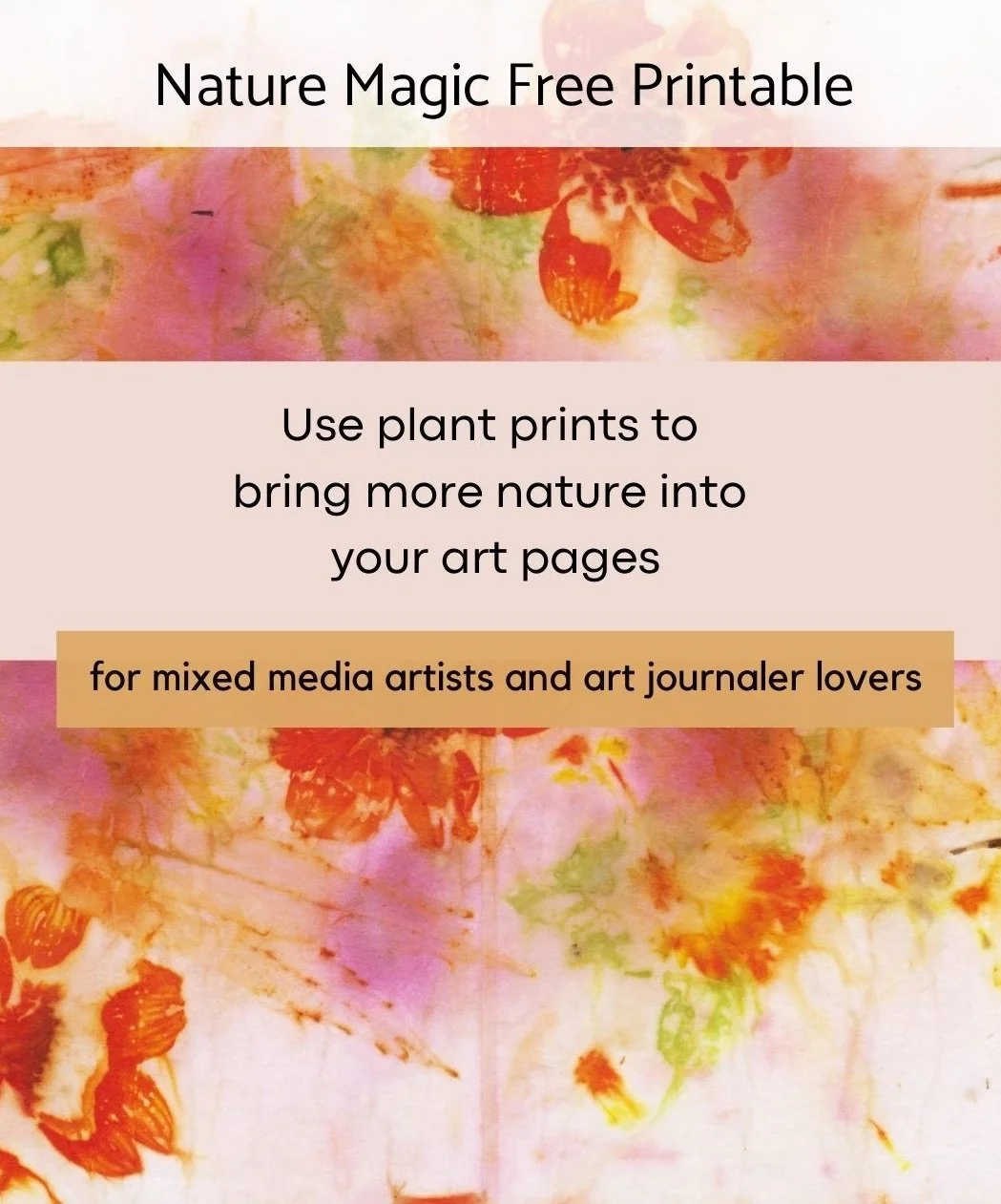 FREE download Ecoprinted Papers