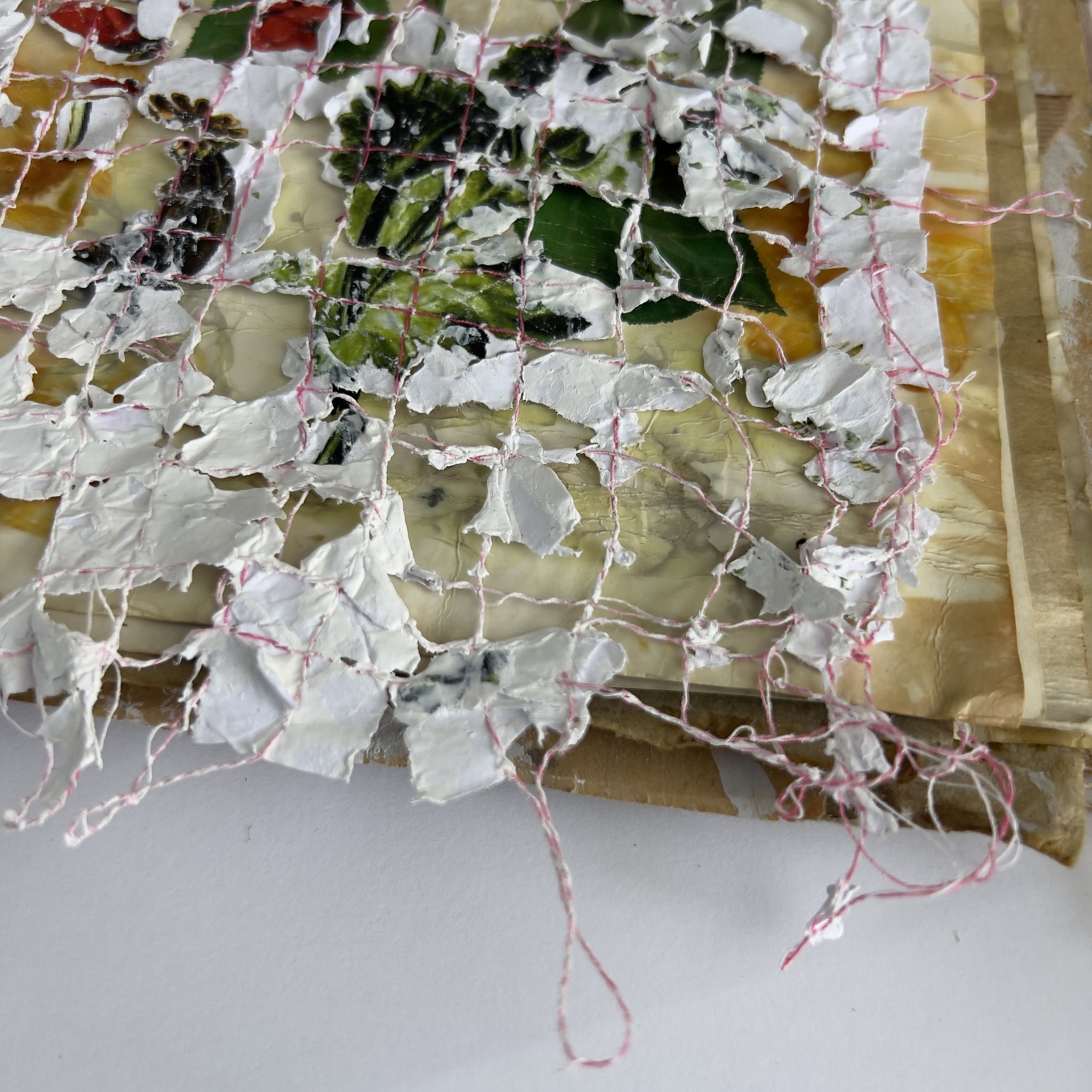 HOW TO MAKE PAPER NETTING LACE