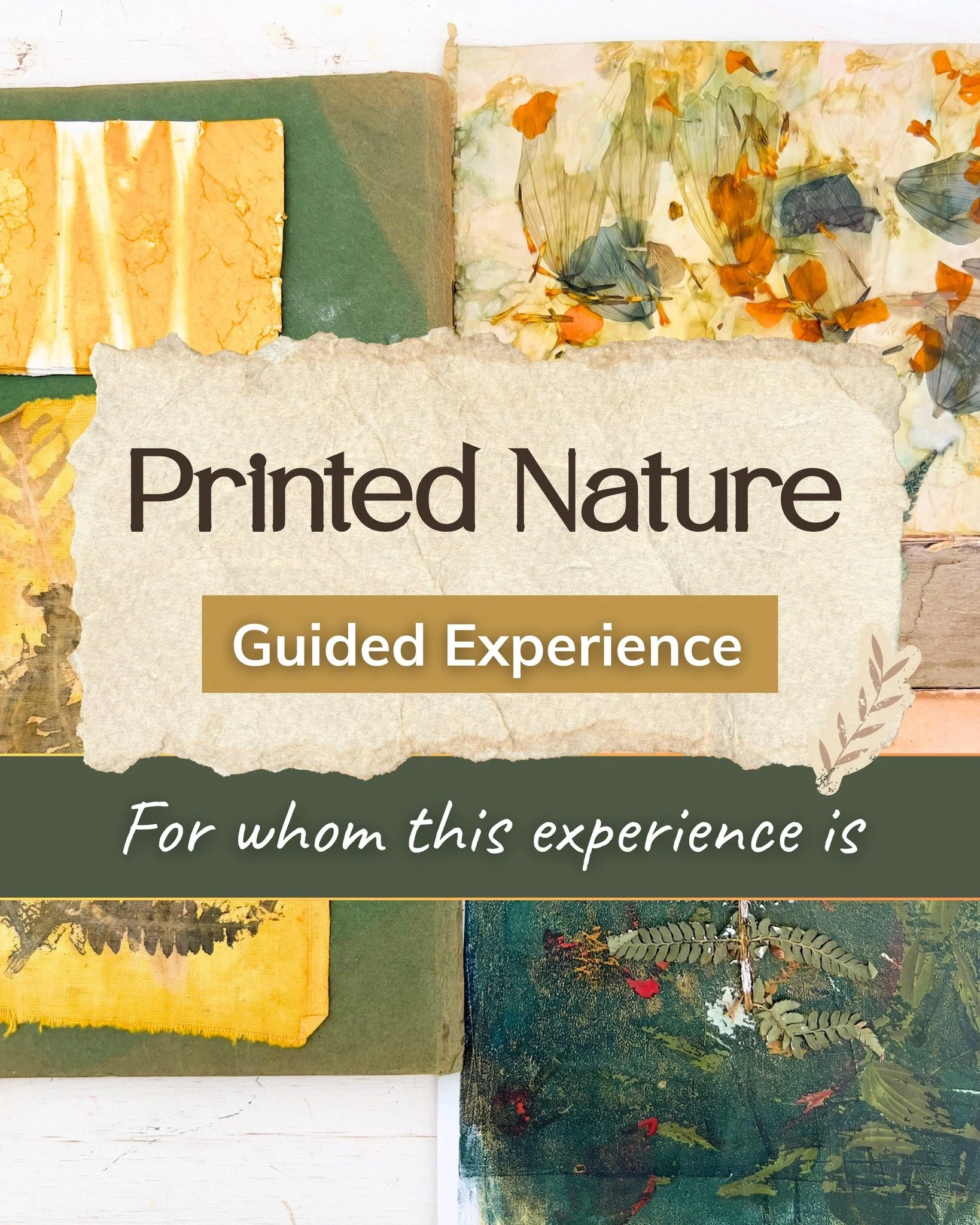 If you feel drawn to nature, to repetition, to allowing things to unfold instead of rushing toward a result, this may feel familiar to you.

If you enjoy building trust with your materials and letting clarity grow through the process, rather than for
