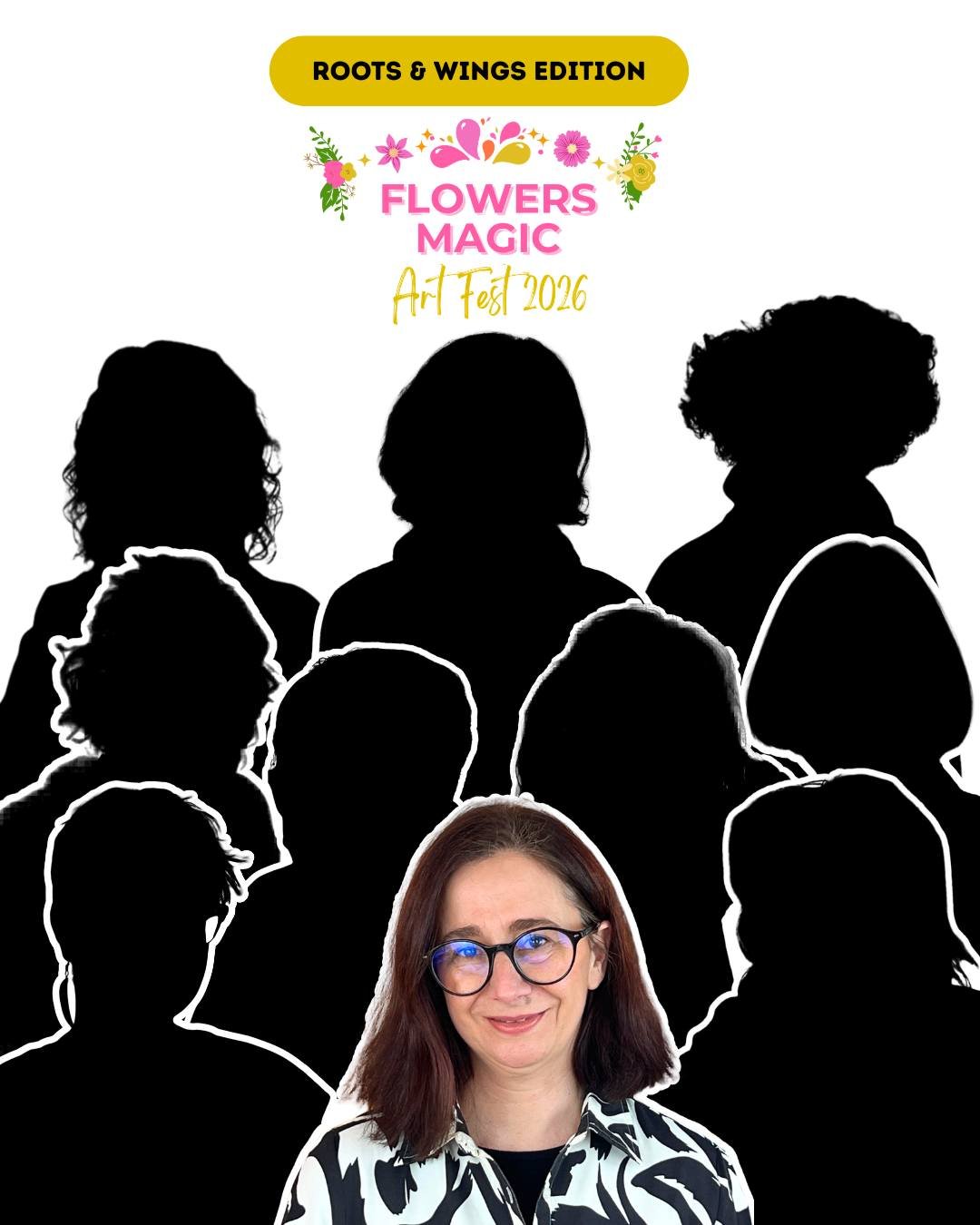 I am Francisca, the host and creator of the Flowers Magic Art Fest.

This year I invited 9 artists and together we are bringing you 20 days of creating with mixed media inspired by flowers and summer, under the theme Roots &amp; Wings.

But who are t