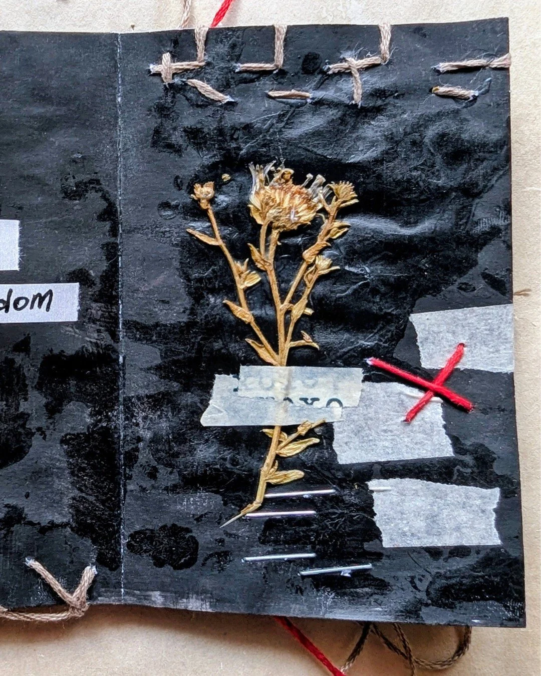 Day 9 of the Flowers Magic Art Fest and Izabela Tysver is here. 🌸

Blooming Pages is an intimate class where we make small, tender zines , handheld gardens of meaning. Pressed flowers as roots. Carefully chosen words as wings. A little keepsake that