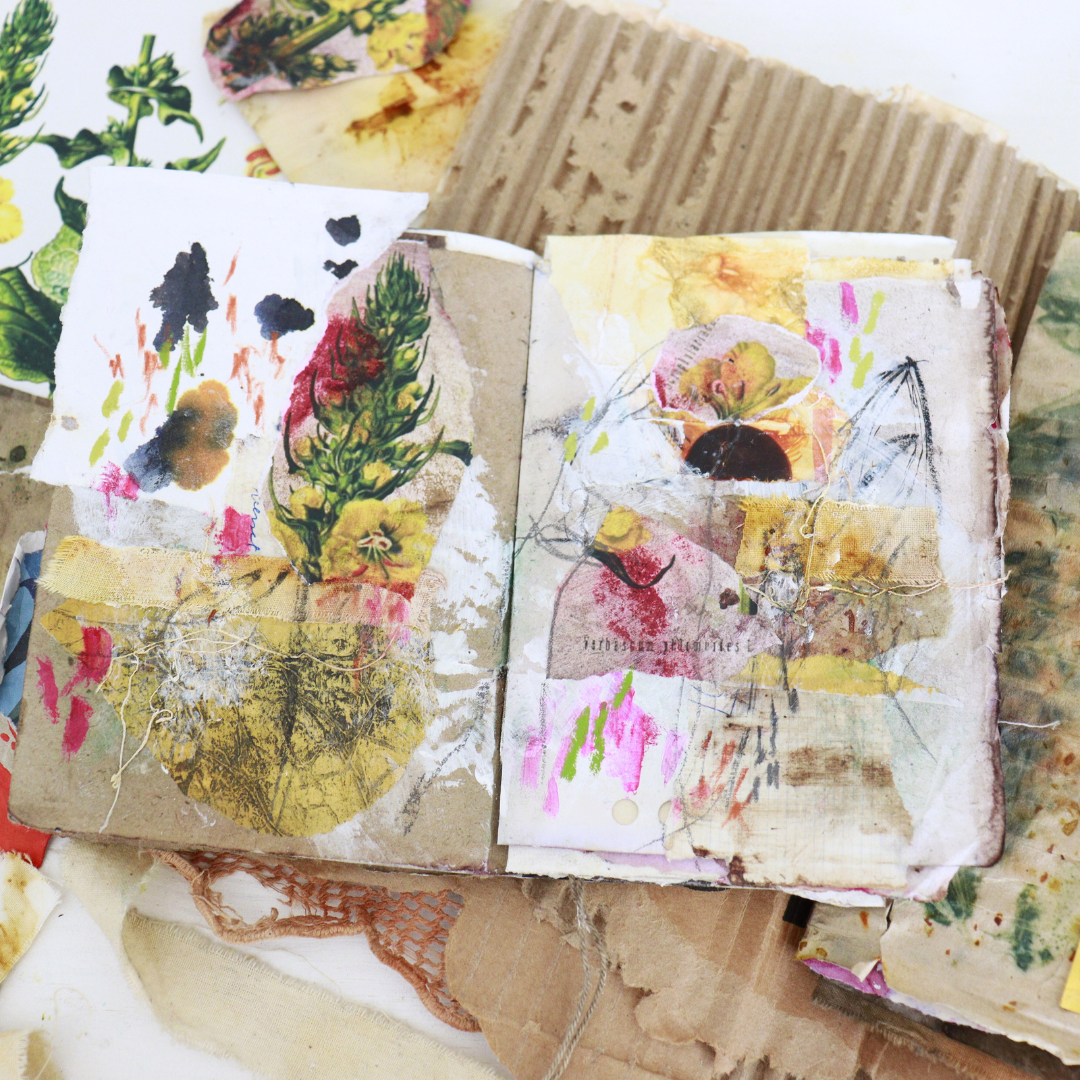 abstract art journal