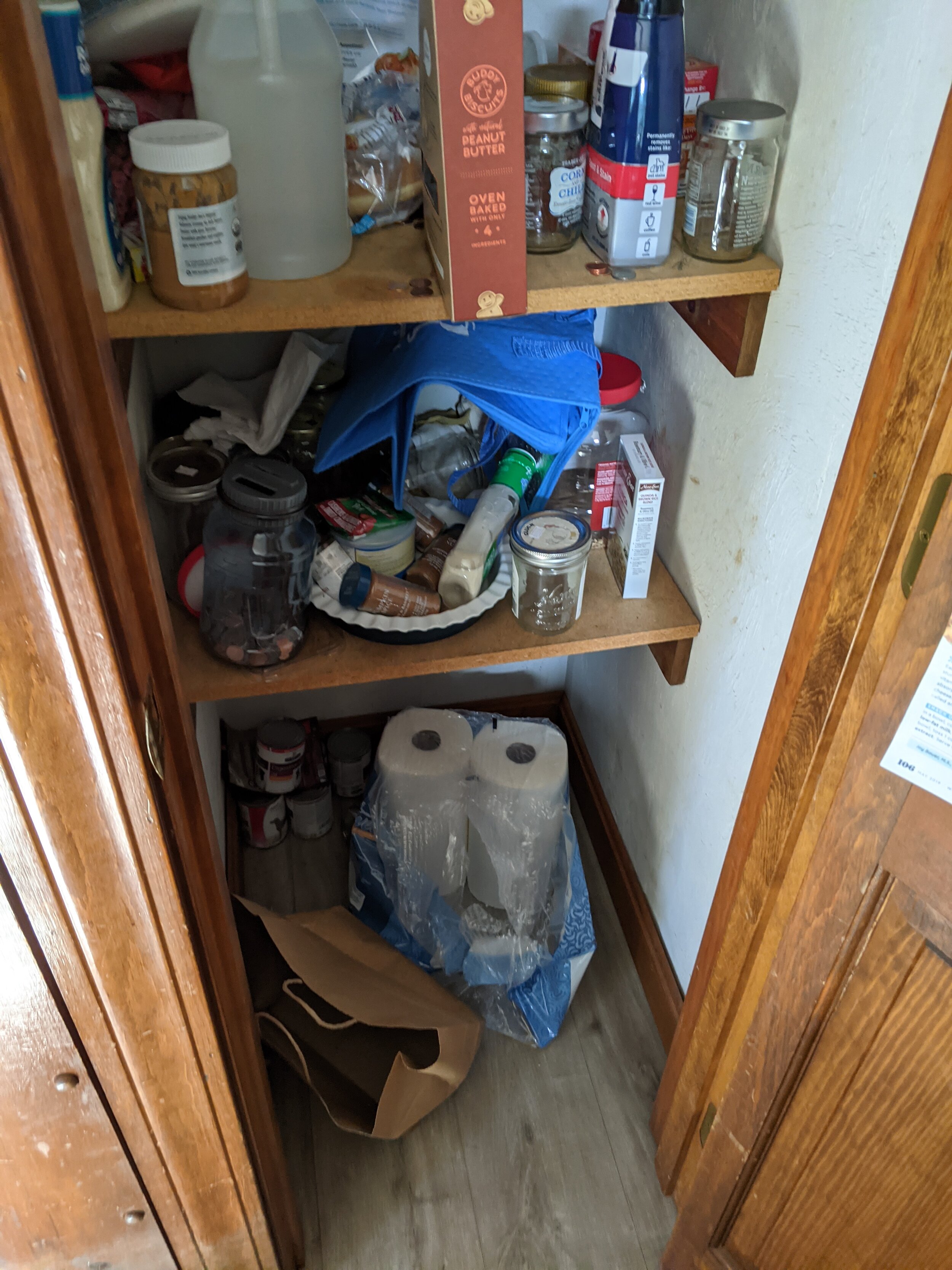 Pantry before