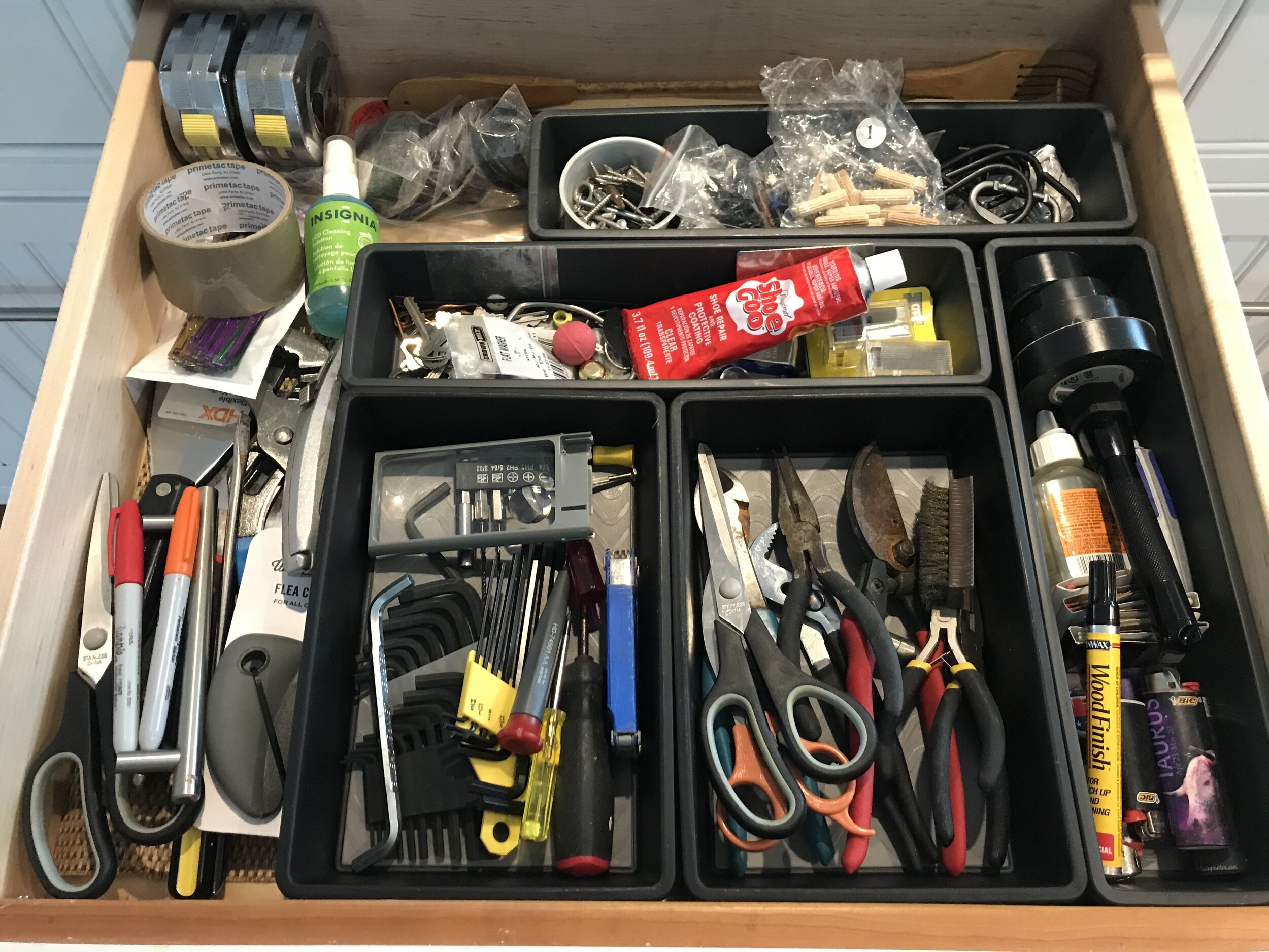 After: utility drawer