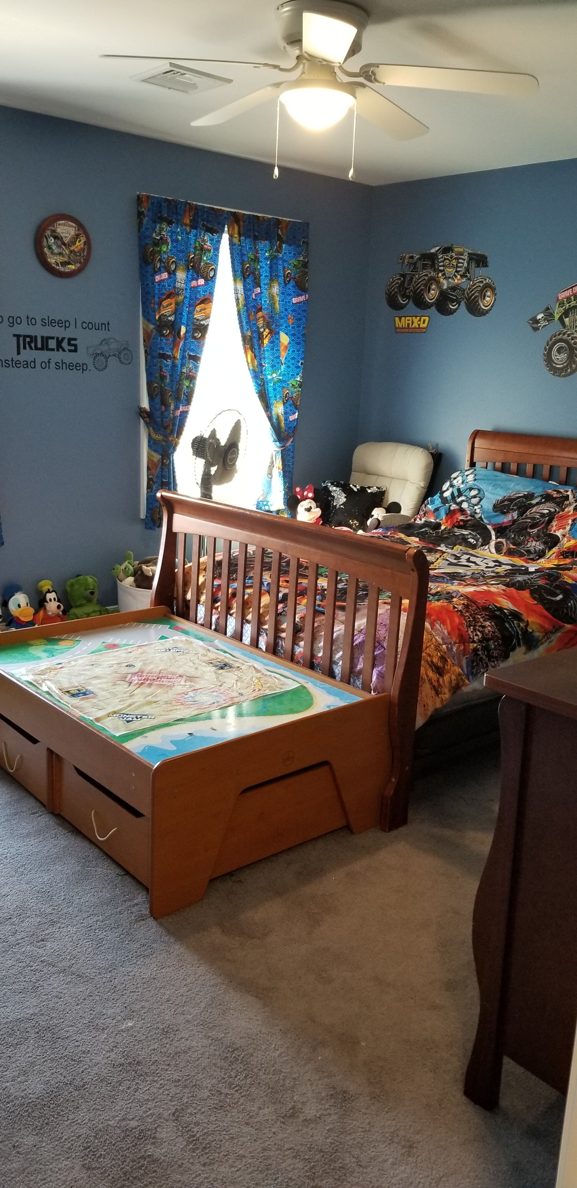 Child's room after