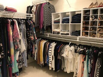 South Shore: Closet Makeover in Norwell