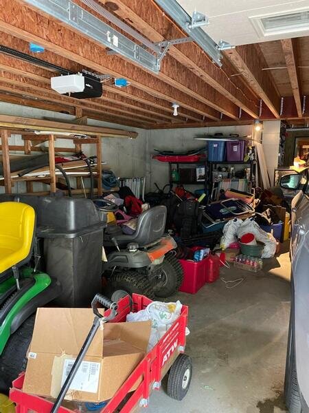 Garage before