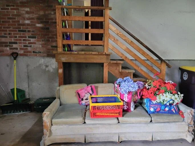 Garage before