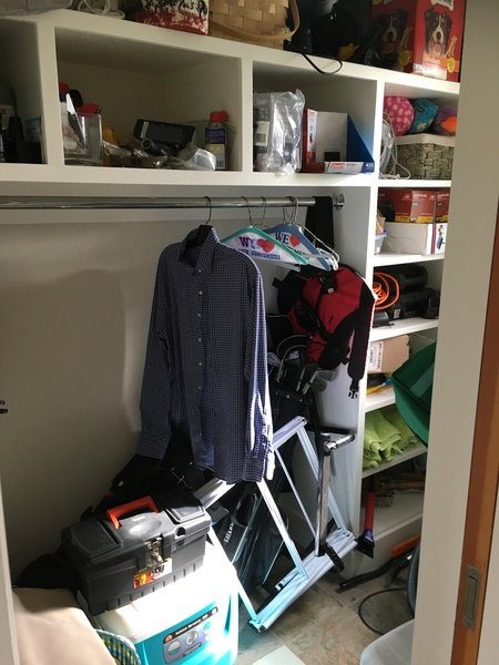 Mudroom Before