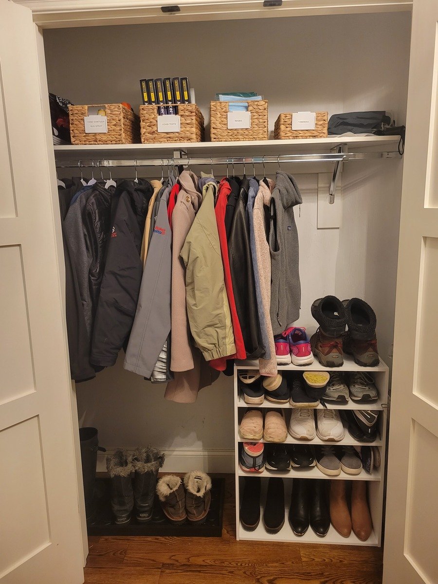 Front Hall Closet After