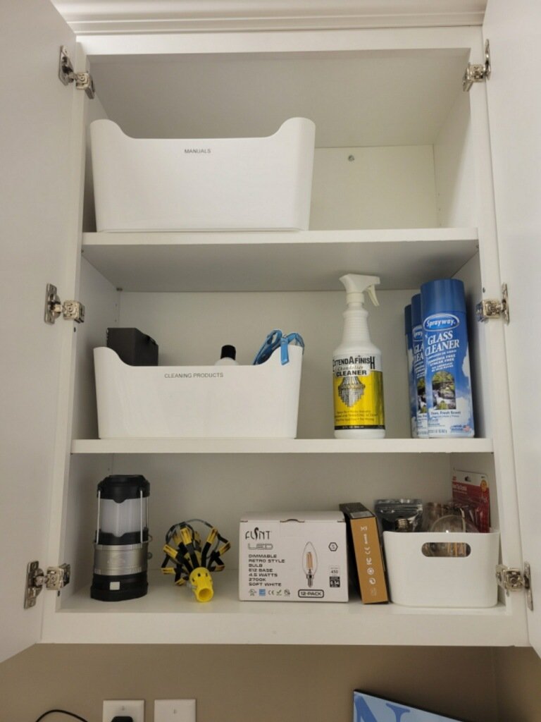 Utility Room Cabinet After