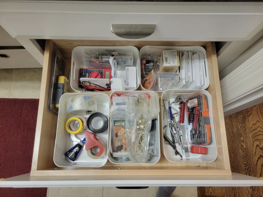 Utility Room Drawer After