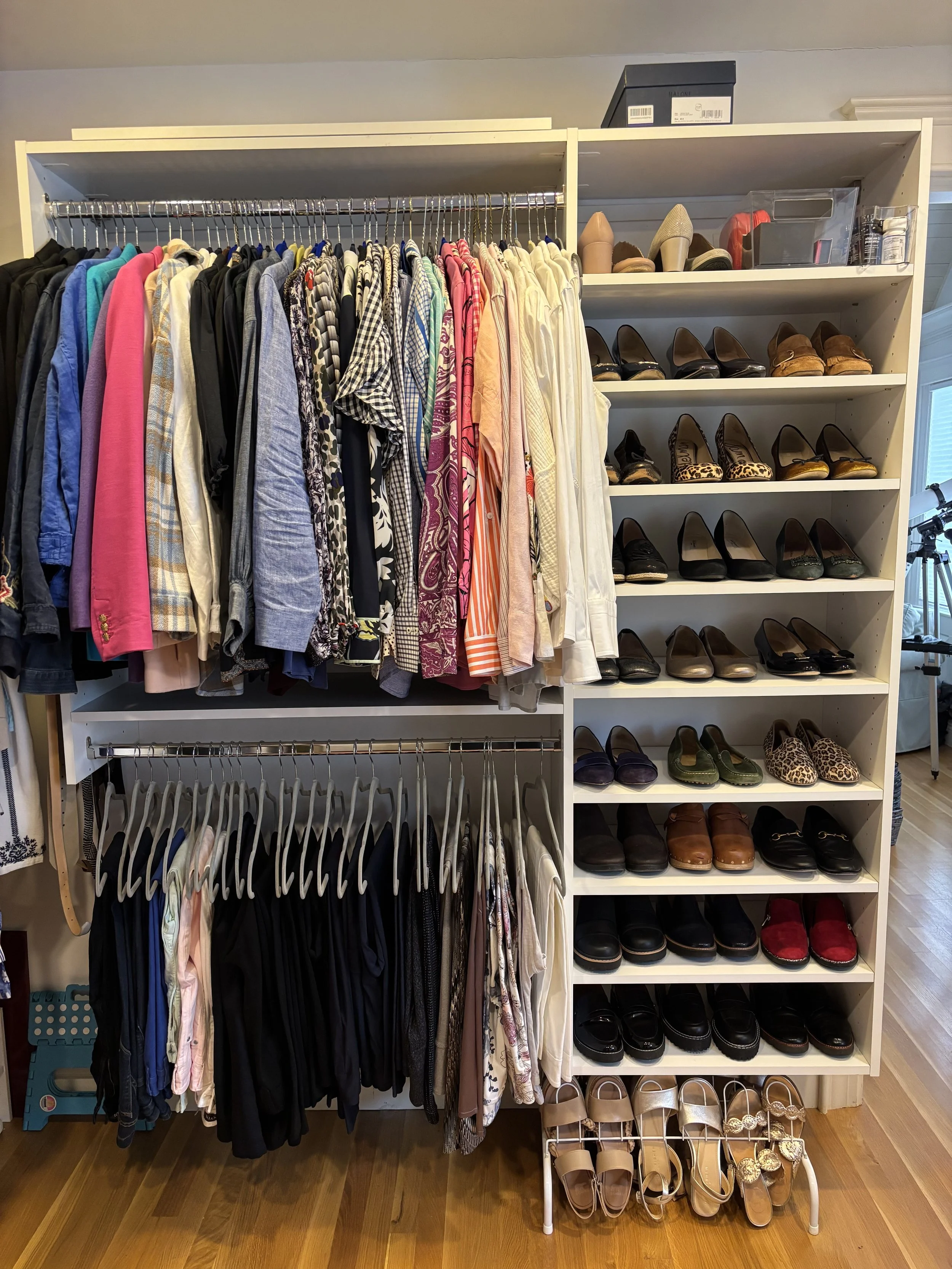 Clothes Closet Edit &amp; Refresh in Falmouth