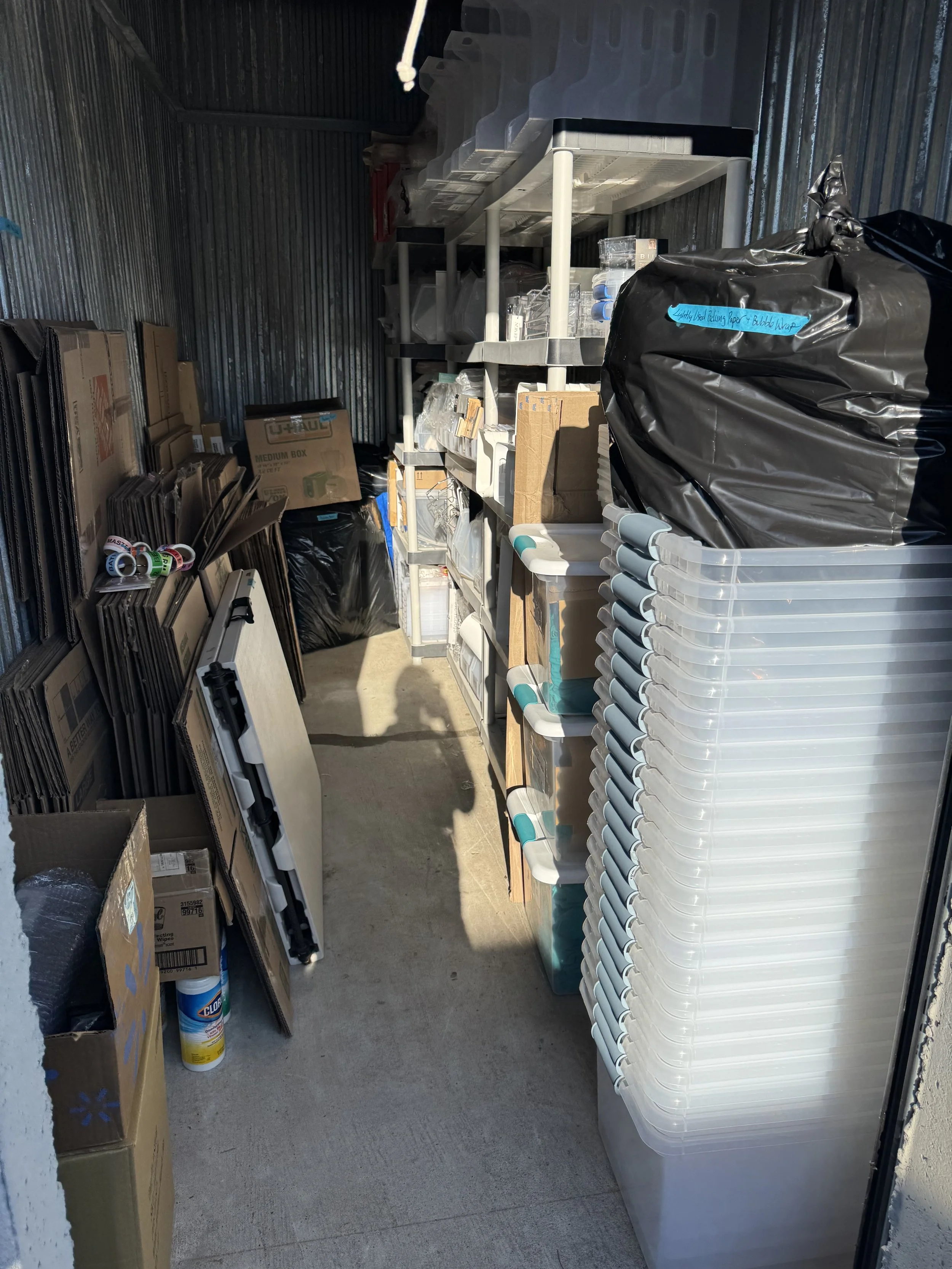 How to Choose and Organize a Storage Unit - Tips from Professional Organizers