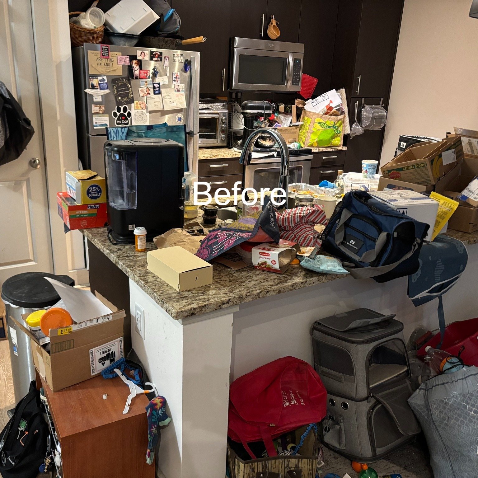 Sometimes the first step forward starts in the kitchen. ✨

This session was about more than decluttering &mdash; it was about creating calm during a time of big life changes. With support from Team Peace, one client found clarity, confidence, and a k