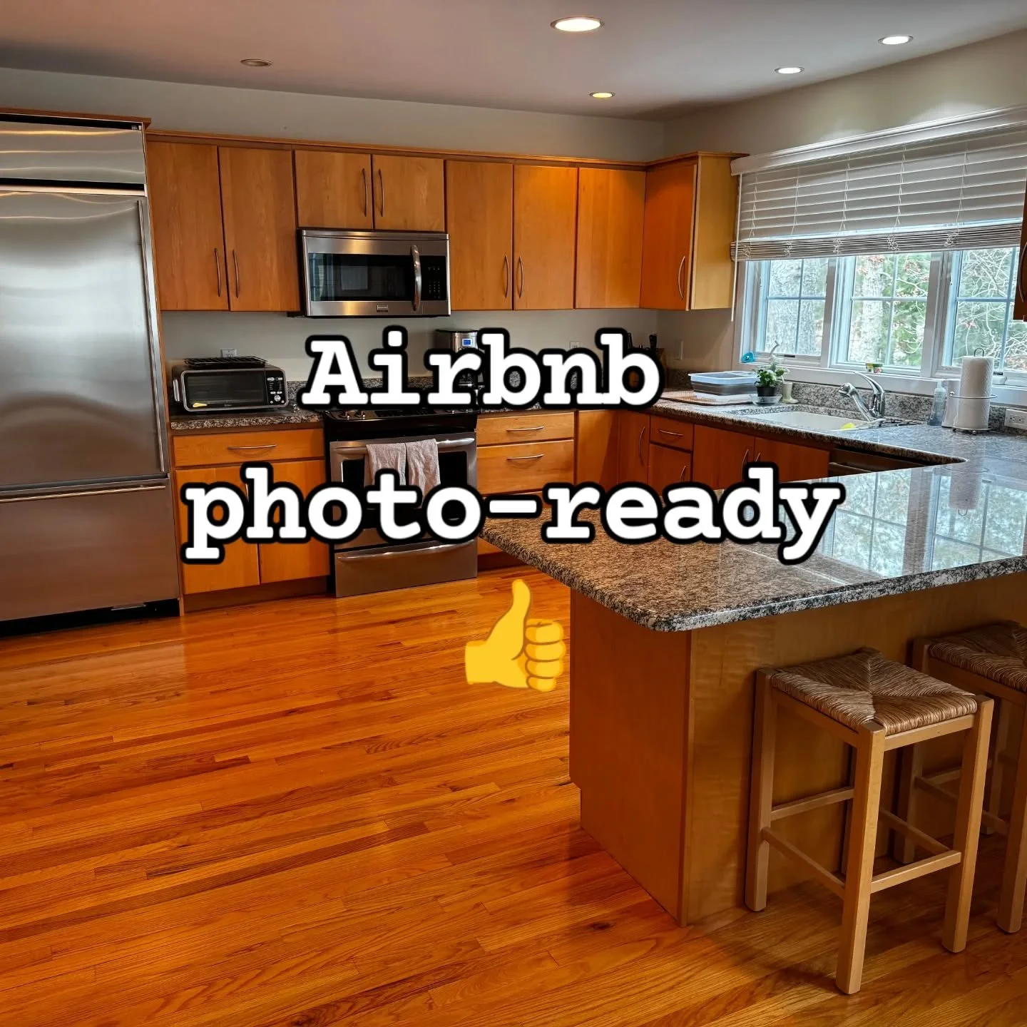 One project, two goals ✔️
Swipe for before pics. 
Help a client both move out and get his Cape Cod home ready for Airbnb.
In just 6 hours, we: &bull; Packed everything he needed for his new place - including lots of kitchen breakables
&bull; Transfor