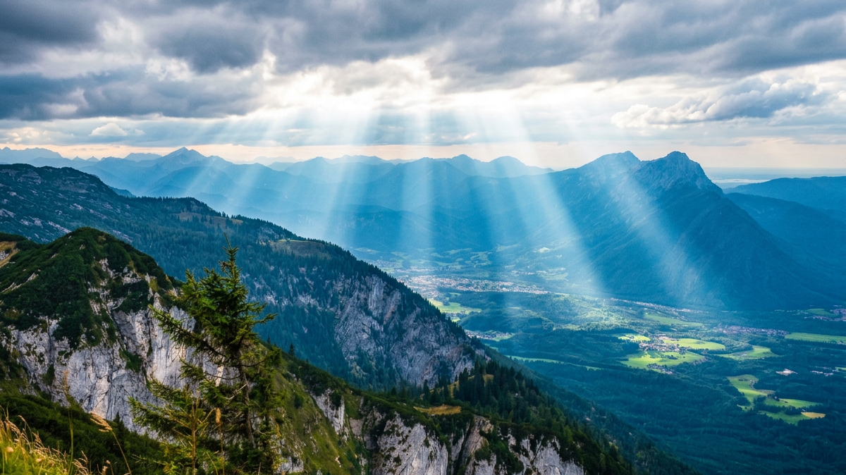 View from Untersberg, Salzburg