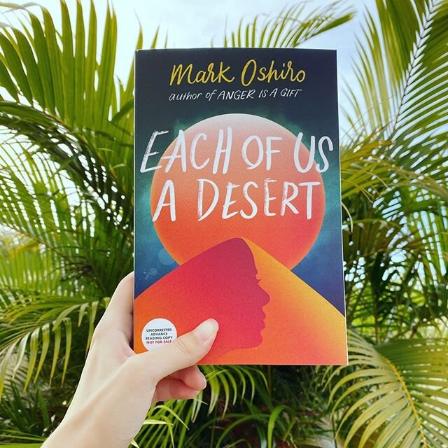 Yesterday I received this ARC from the wonderful folks at Tor Teen @torteen and it was such a great way to end the day. It&rsquo;s EACH OF US A DESERT, @markdoesstuff&rsquo;s sophomore novel, which I&rsquo;ve been told could break my heart. Can&rsquo