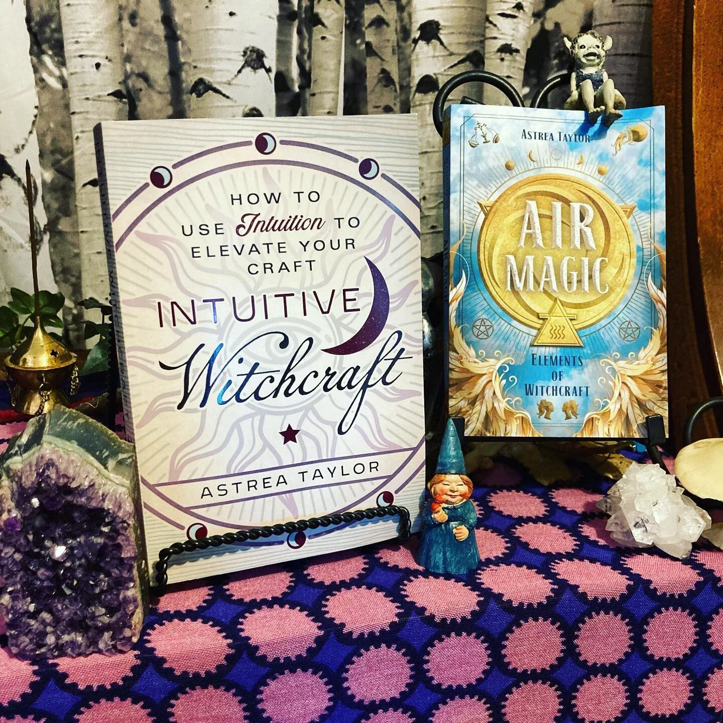 I love using tiny statuettes in my photos. They&rsquo;re so enchanting! I can&rsquo;t help but feel happy when I see them. I&rsquo;m reading an excellent book about folk magic at the moment&mdash;I&rsquo;ll have more info about it soon, but it&rsquo;