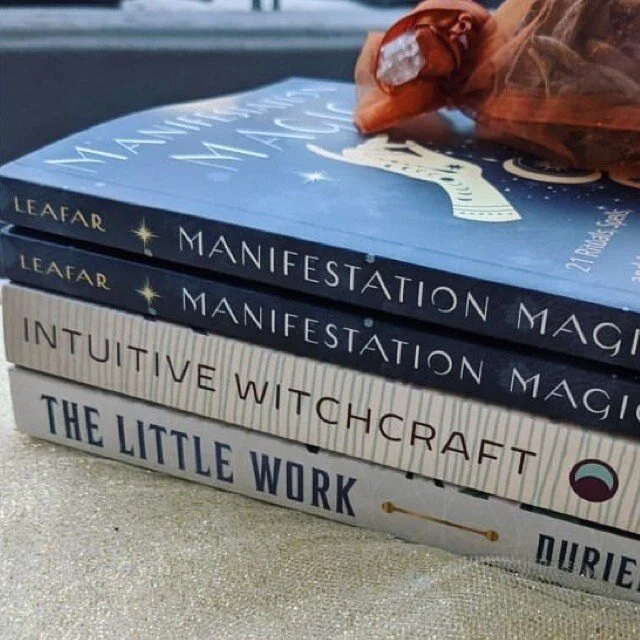 One of the loveliest things of becoming an author is seeing your works amongst others you love. This photo gives me all the feels! Congrats to @elhoimleafar and @durgadasallonduriel for making such supportive and magical books. 📚✨🌈🦋📖🪶 Photo by E