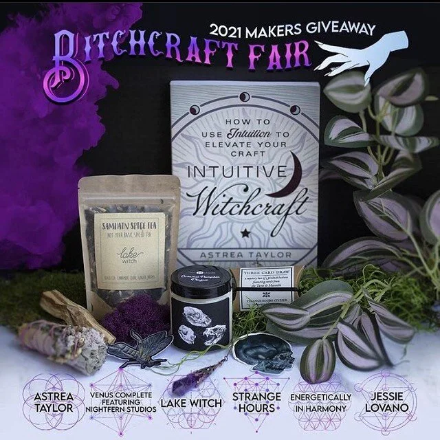 Hello lovers. ❤️&zwj;🔥❤️&zwj;🔥❤️&zwj;🔥 I&rsquo;m so thrilled to be presenting about Intuitive Witchcraft at the @BitchcraftFair this October 17th in Louisville, KY! We&rsquo;re giving away some fabulous prizes to kick it all off. Check out the Bit