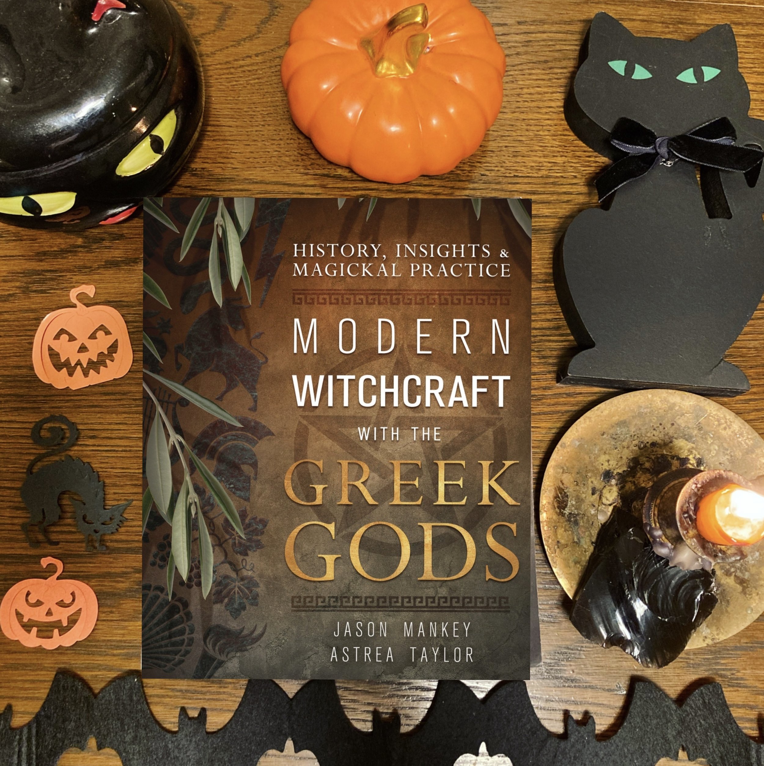 _modern witchcraft with the greek gods signed autographed copy book astrea taylor jason mankey llewellyn.JPG