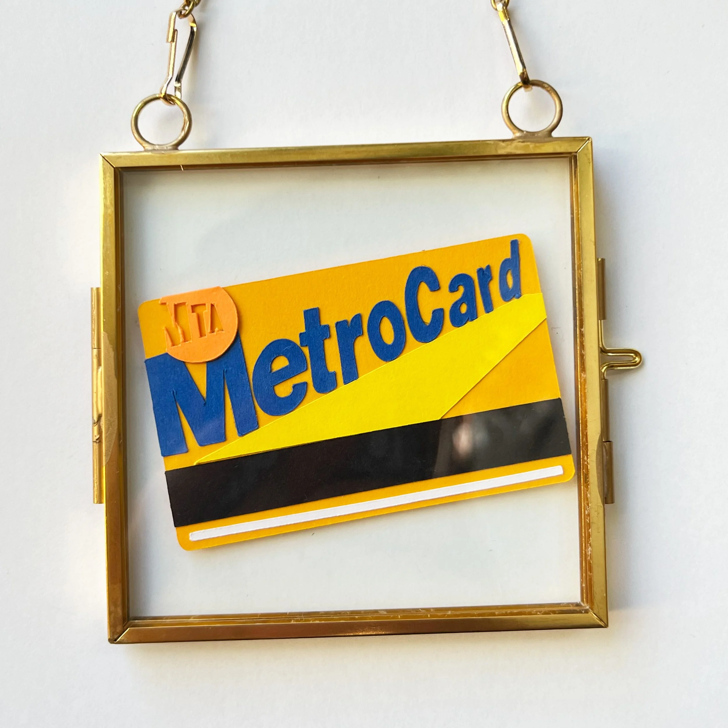 Metro Card (Mini Framed Artwork)