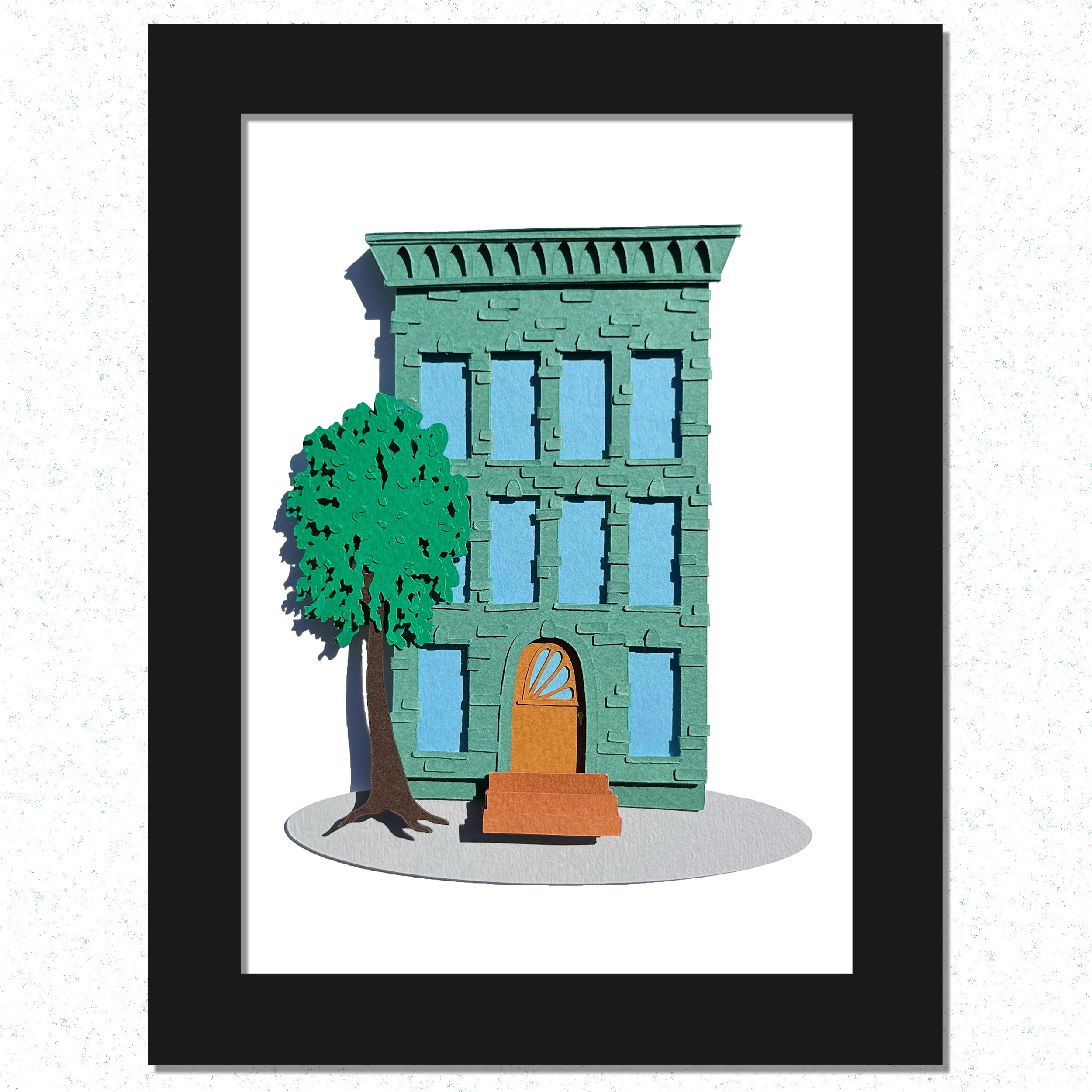 Oxidized Brownstone Shop Framed.jpg