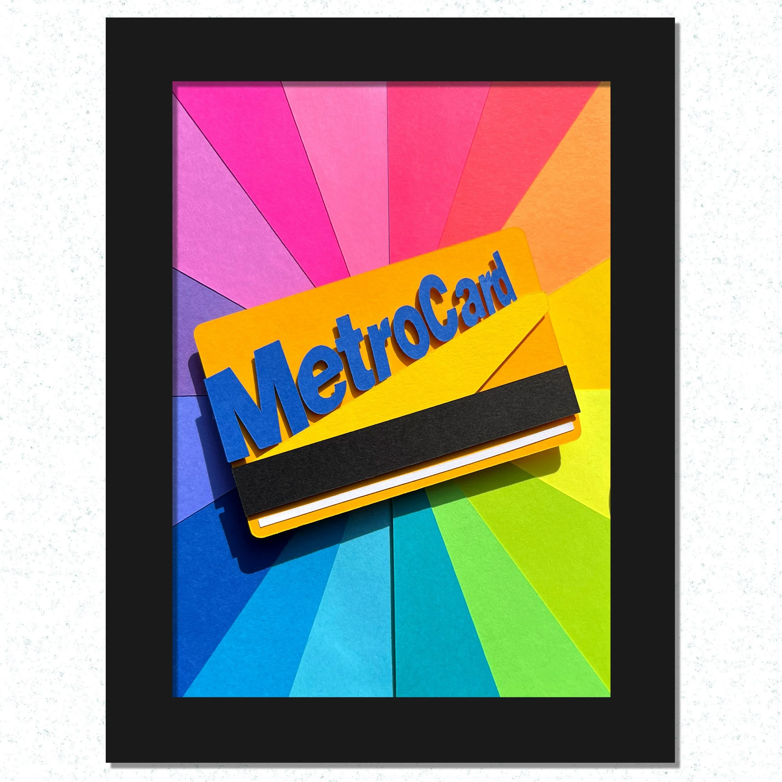 Metro Card (RIP) (Framed Original)