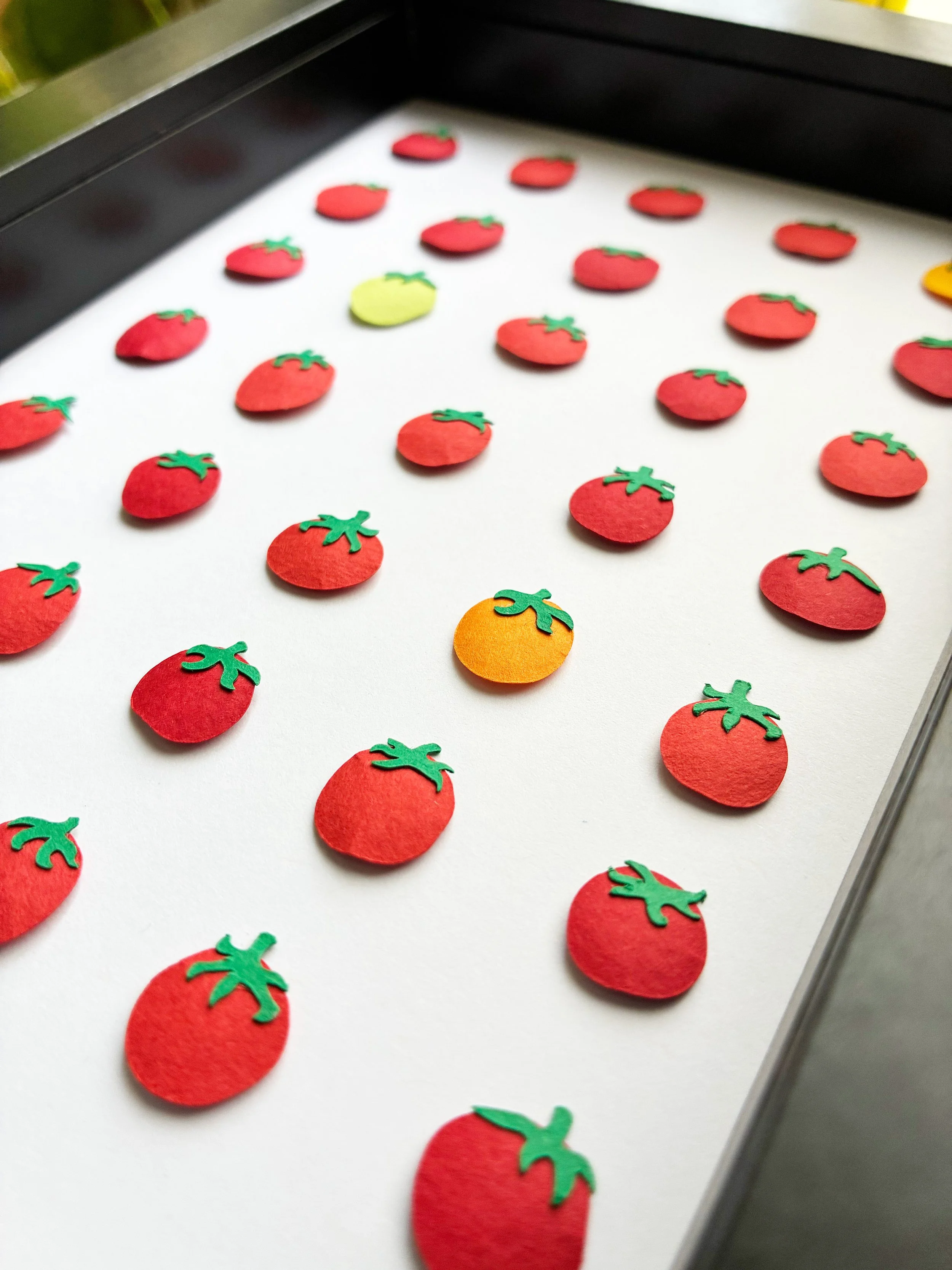Tiny Grid Tomatoes (White)