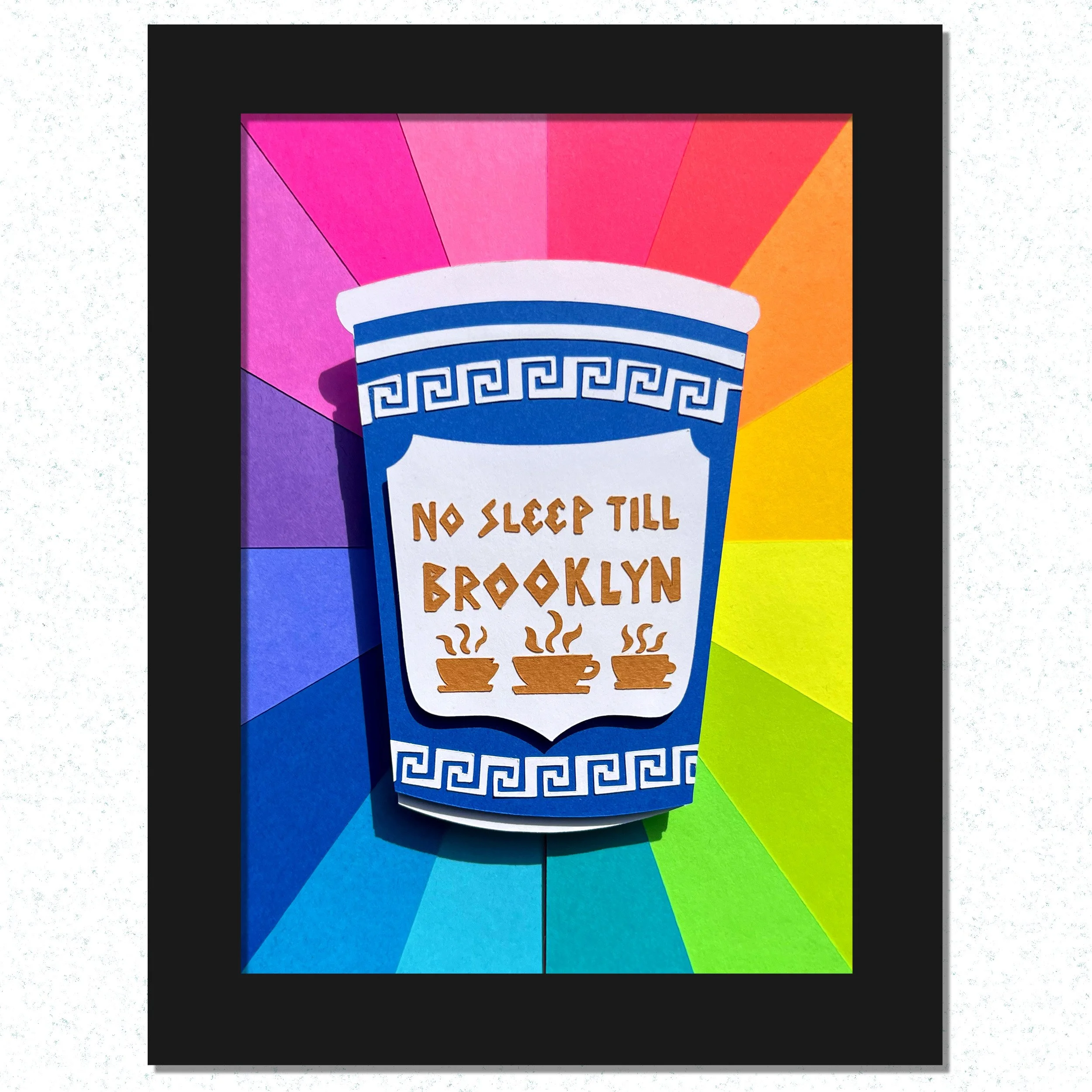 No Sleep Till Brooklyn! (Framed Original)